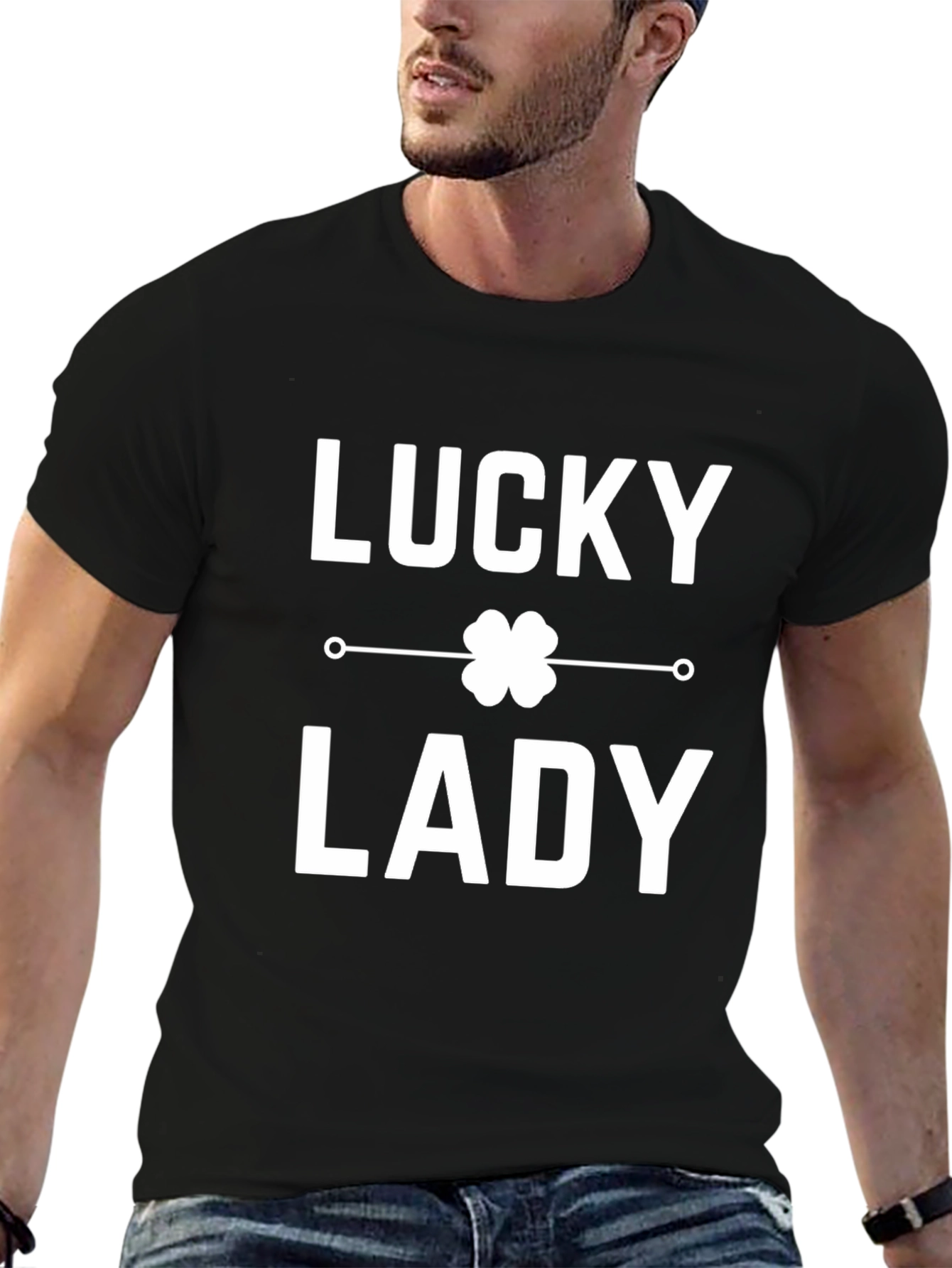 Lucky Lady Graphic T-Shirt St. Patricks Day