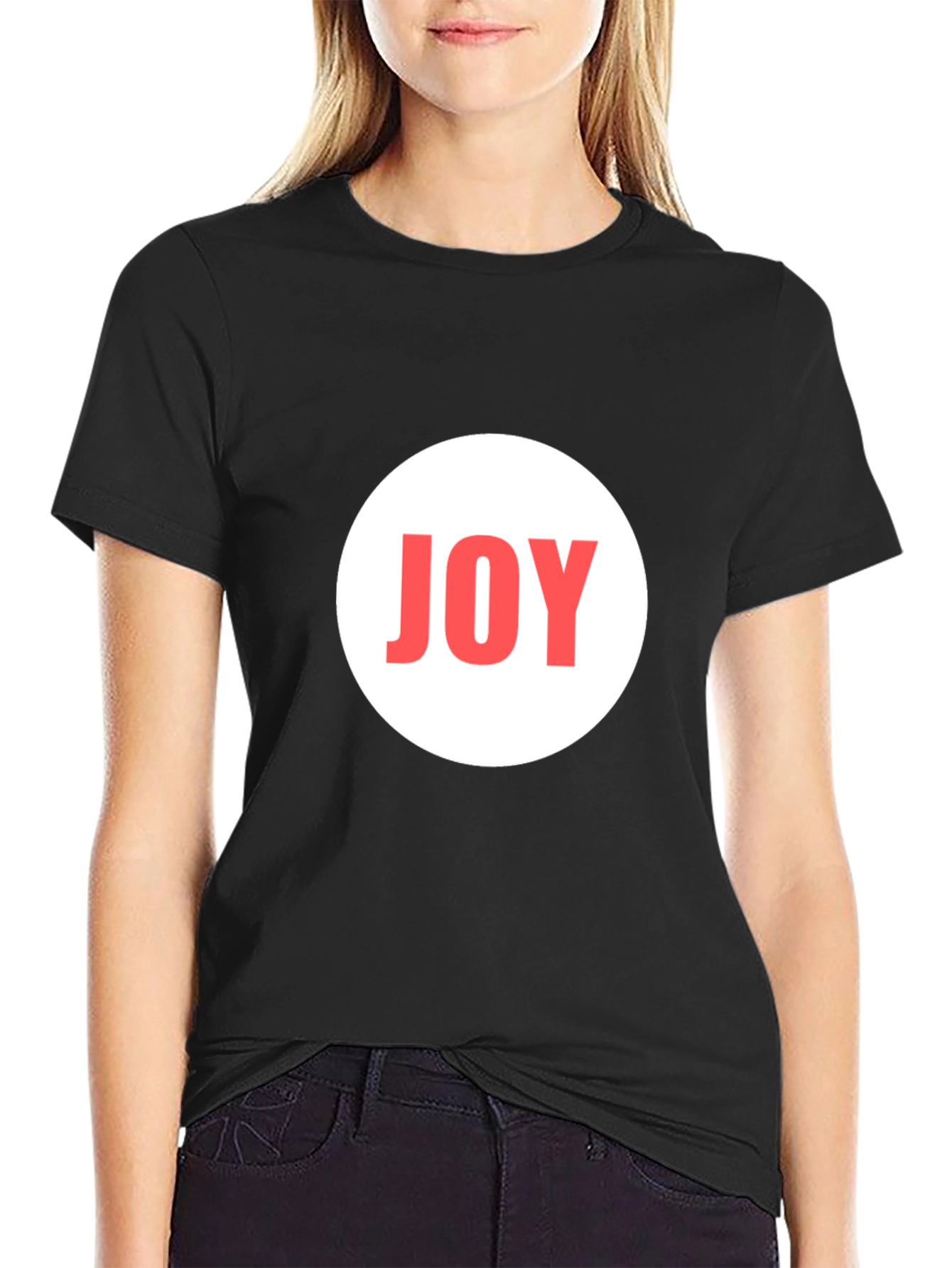 JOY Graphic Tee - Classic Black T-Shirt