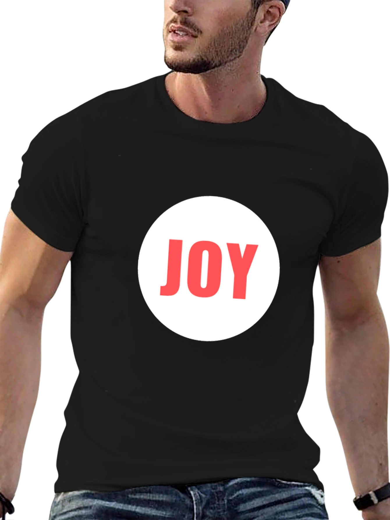 JOY Graphic Tee - Classic Black T-Shirt