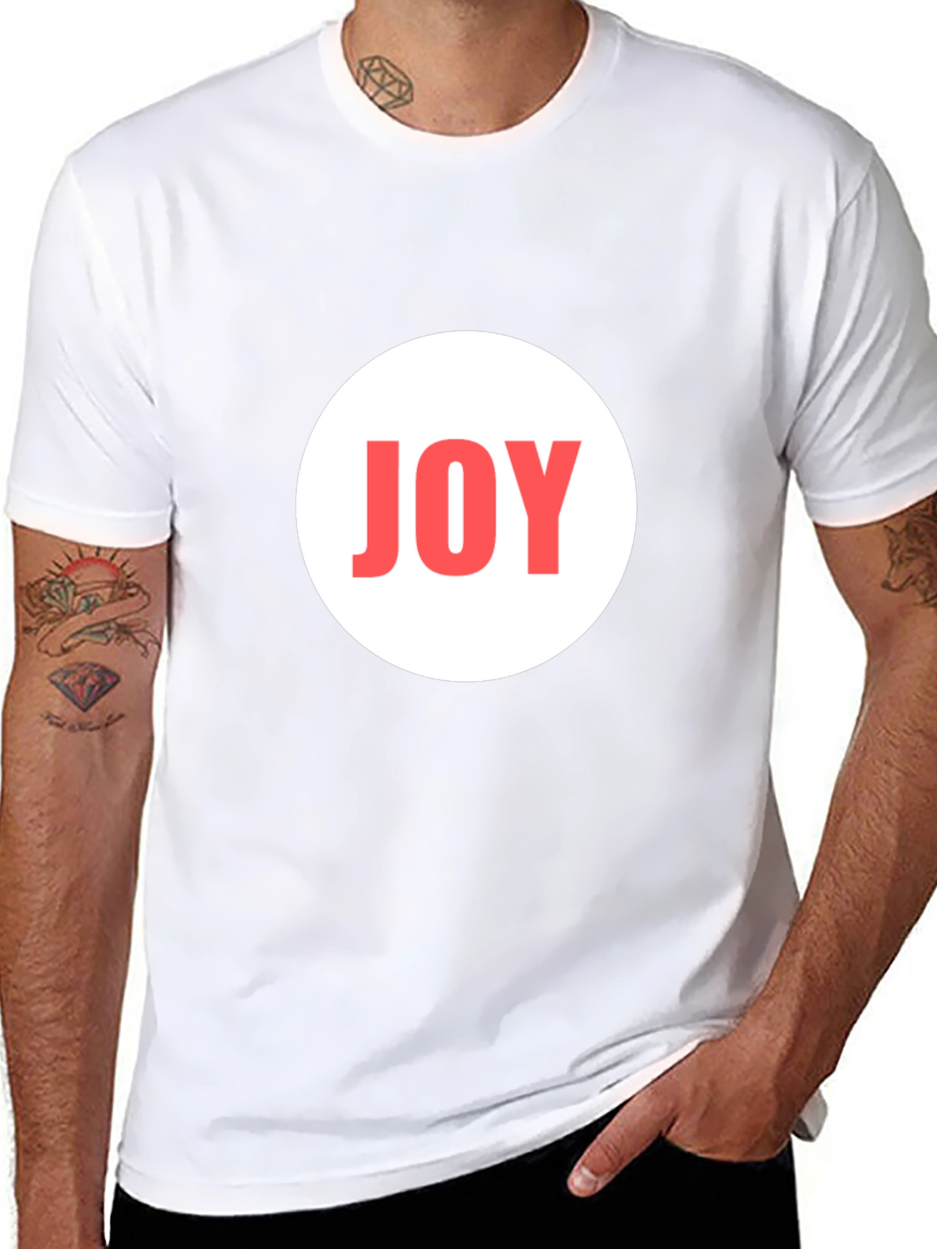 JOY Graphic Tee - Classic Black T-Shirt
