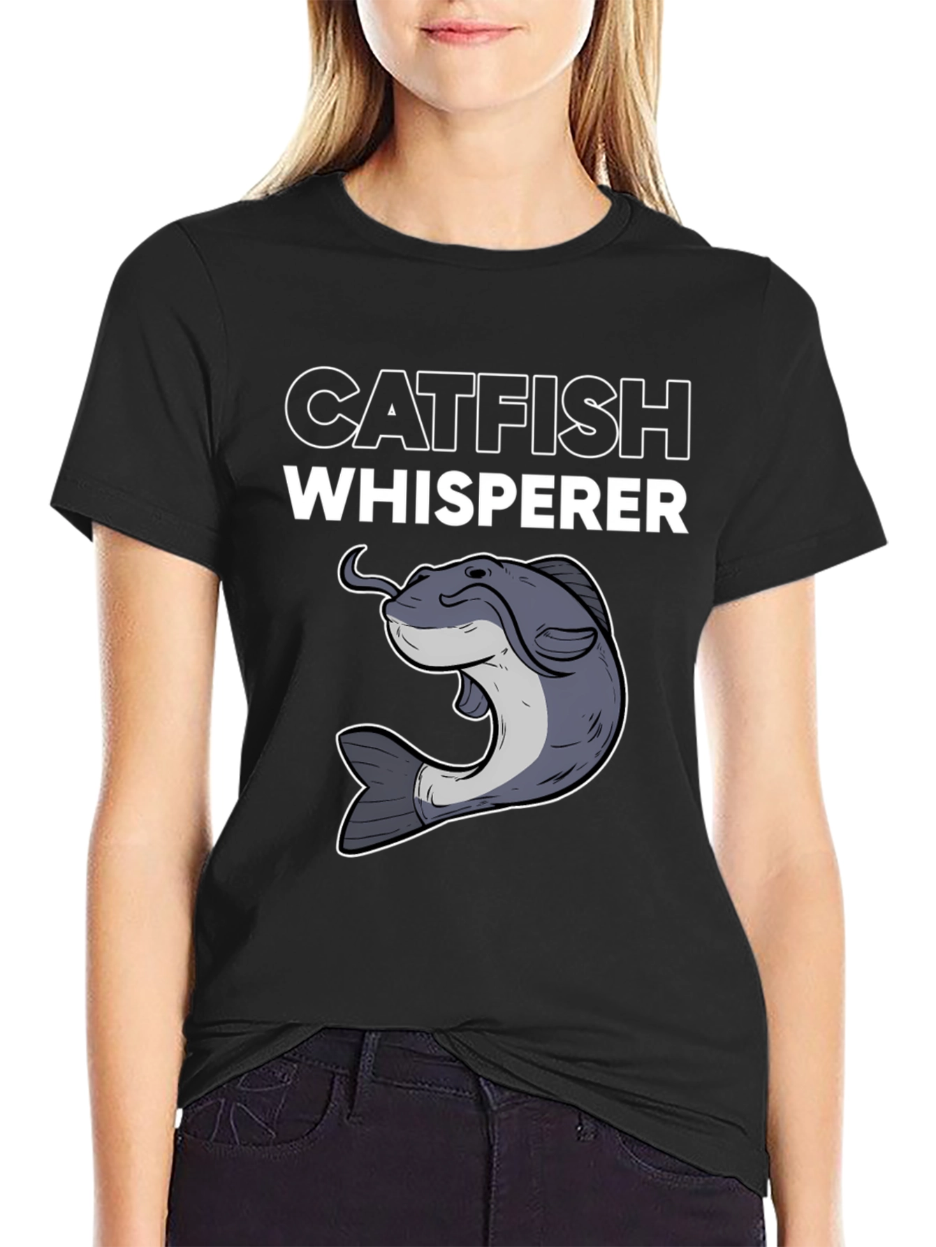Catfish Whisperer Graphic T-Shirt