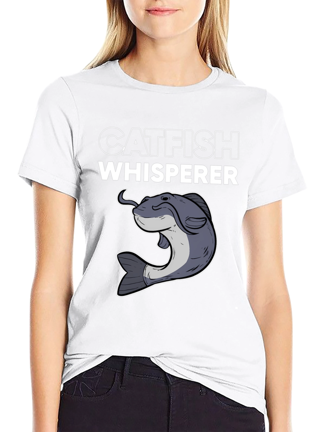 Catfish Whisperer Graphic T-Shirt