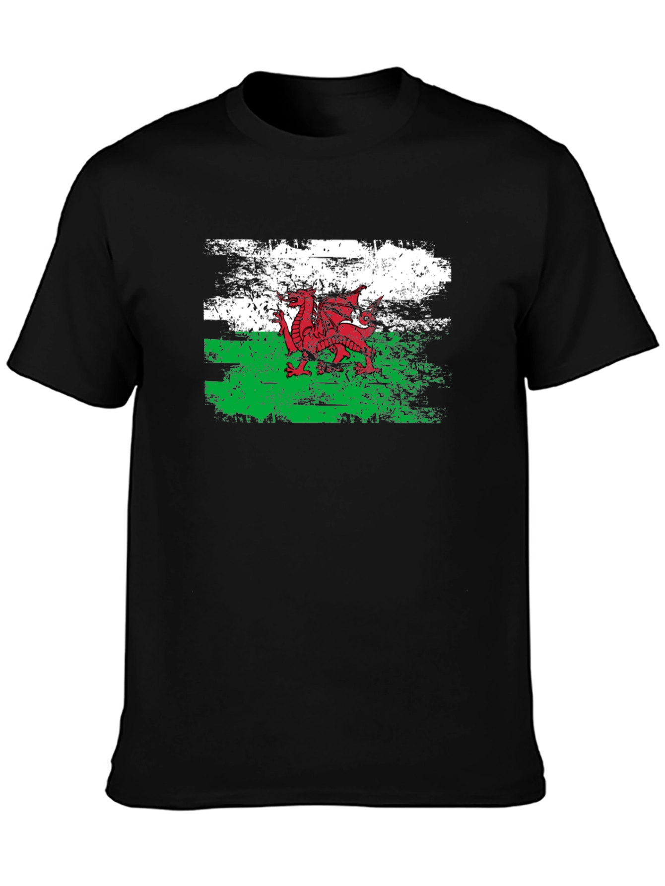 Welsh Dragon Flag T-Shirt Wales Cymru Pride Tee