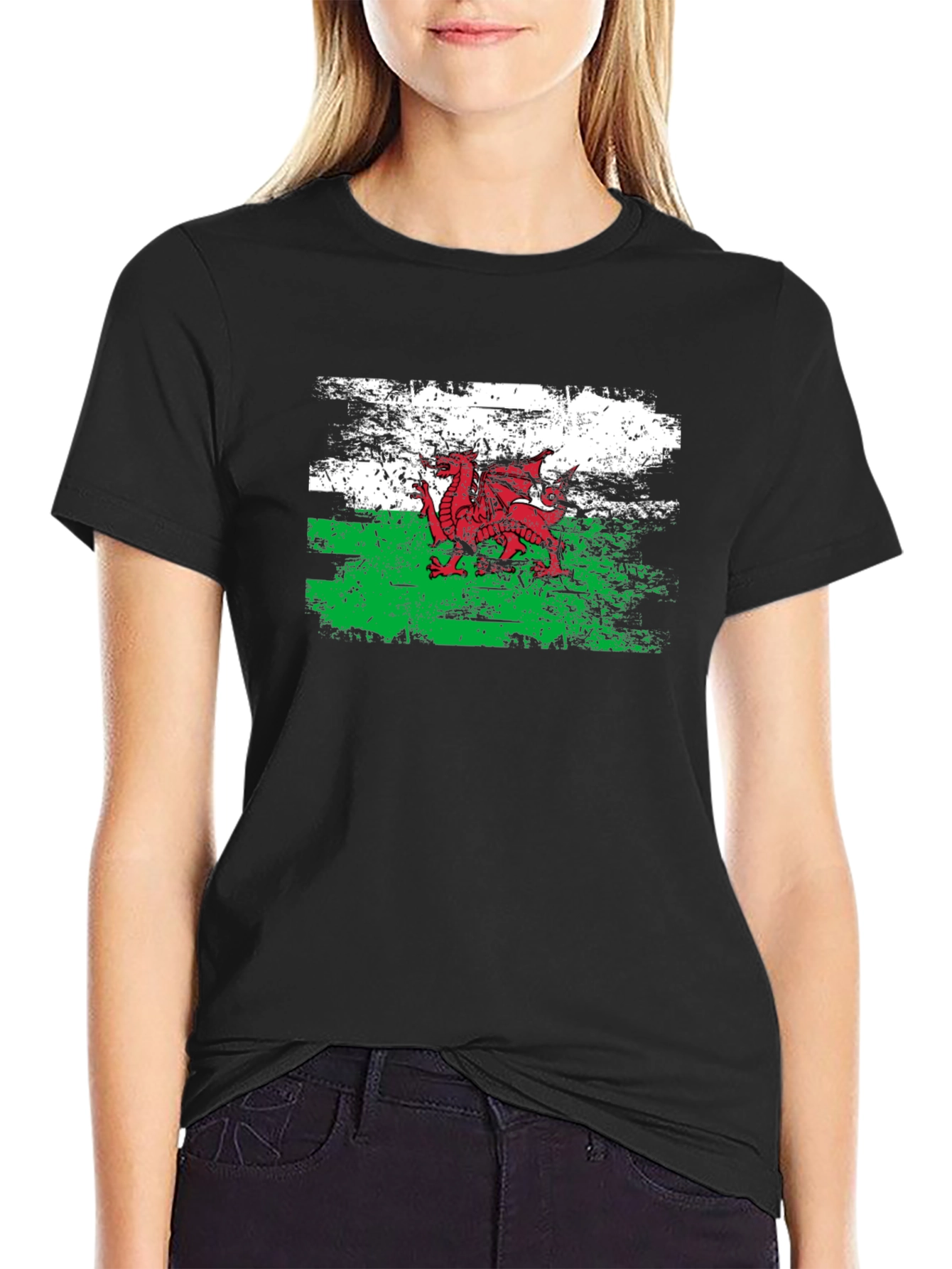 Welsh Dragon Flag T-Shirt Wales Cymru Pride Tee