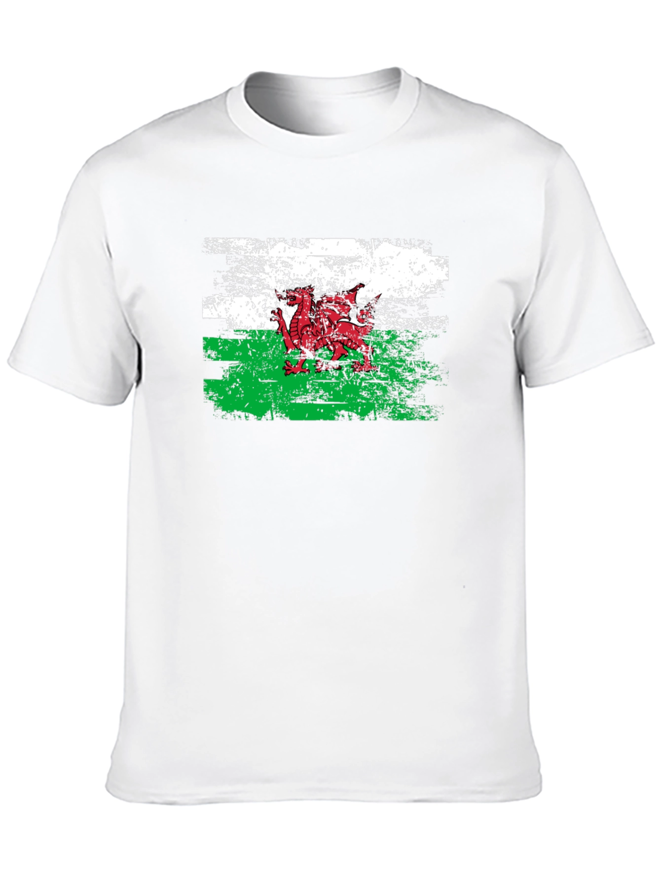 Welsh Dragon Flag T-Shirt Wales Cymru Pride Tee