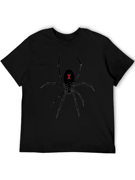 Black Widow Spider Graphic Tee