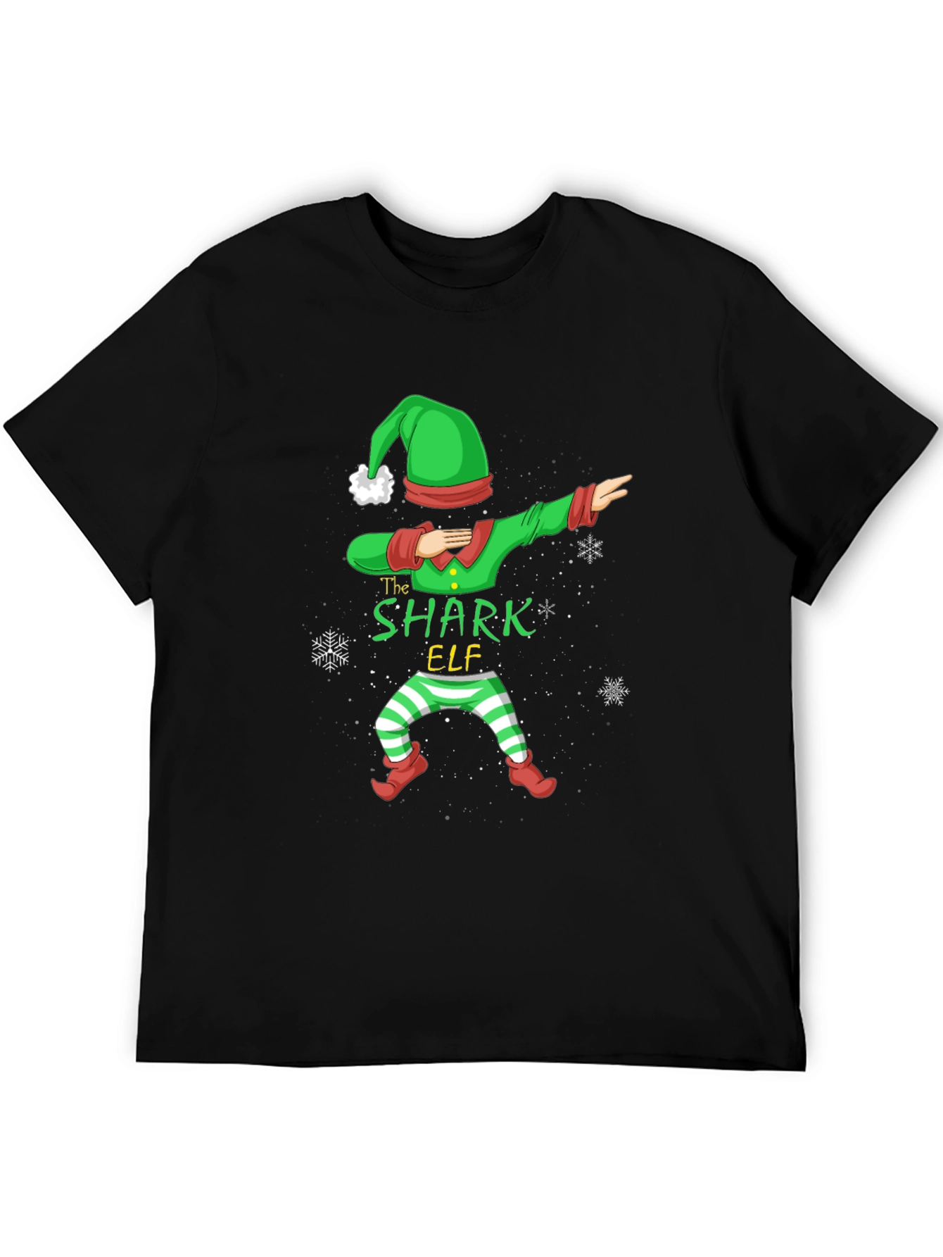 The Shark Elf Dab T-Shirt