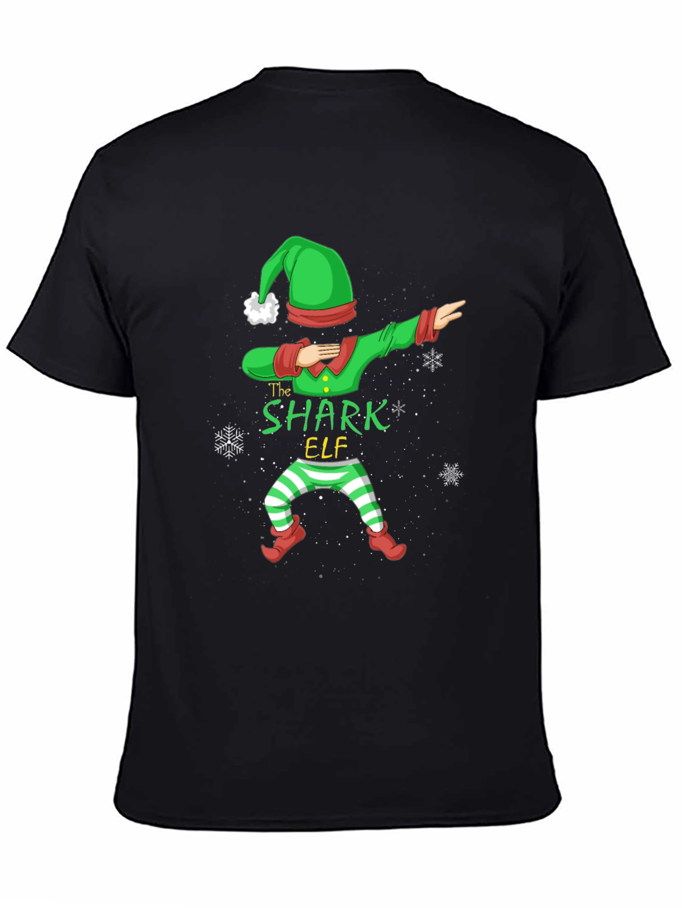 The Shark Elf Dab T-Shirt