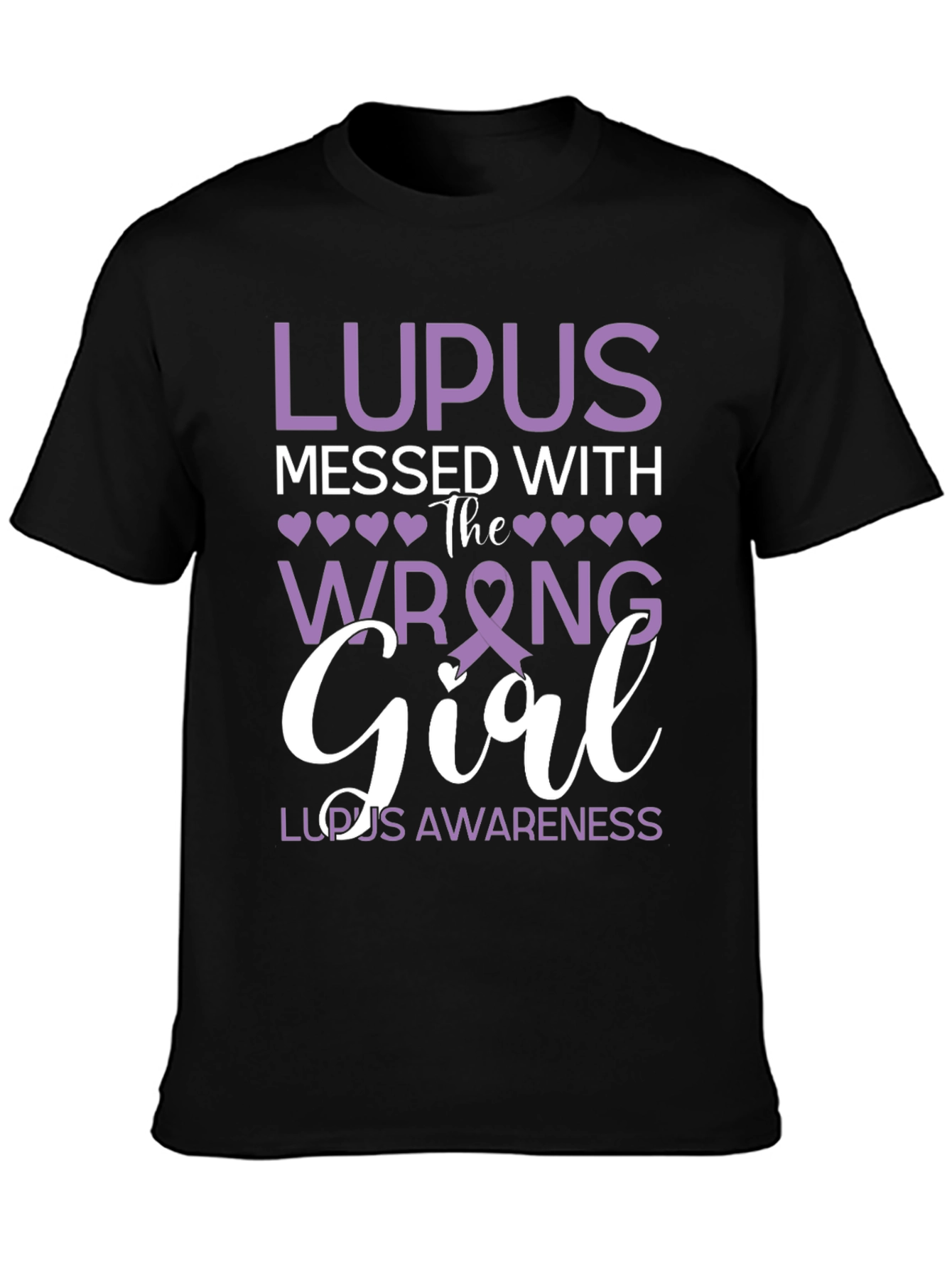 Lupus Awareness T-Shirt - Wrong Girl Design