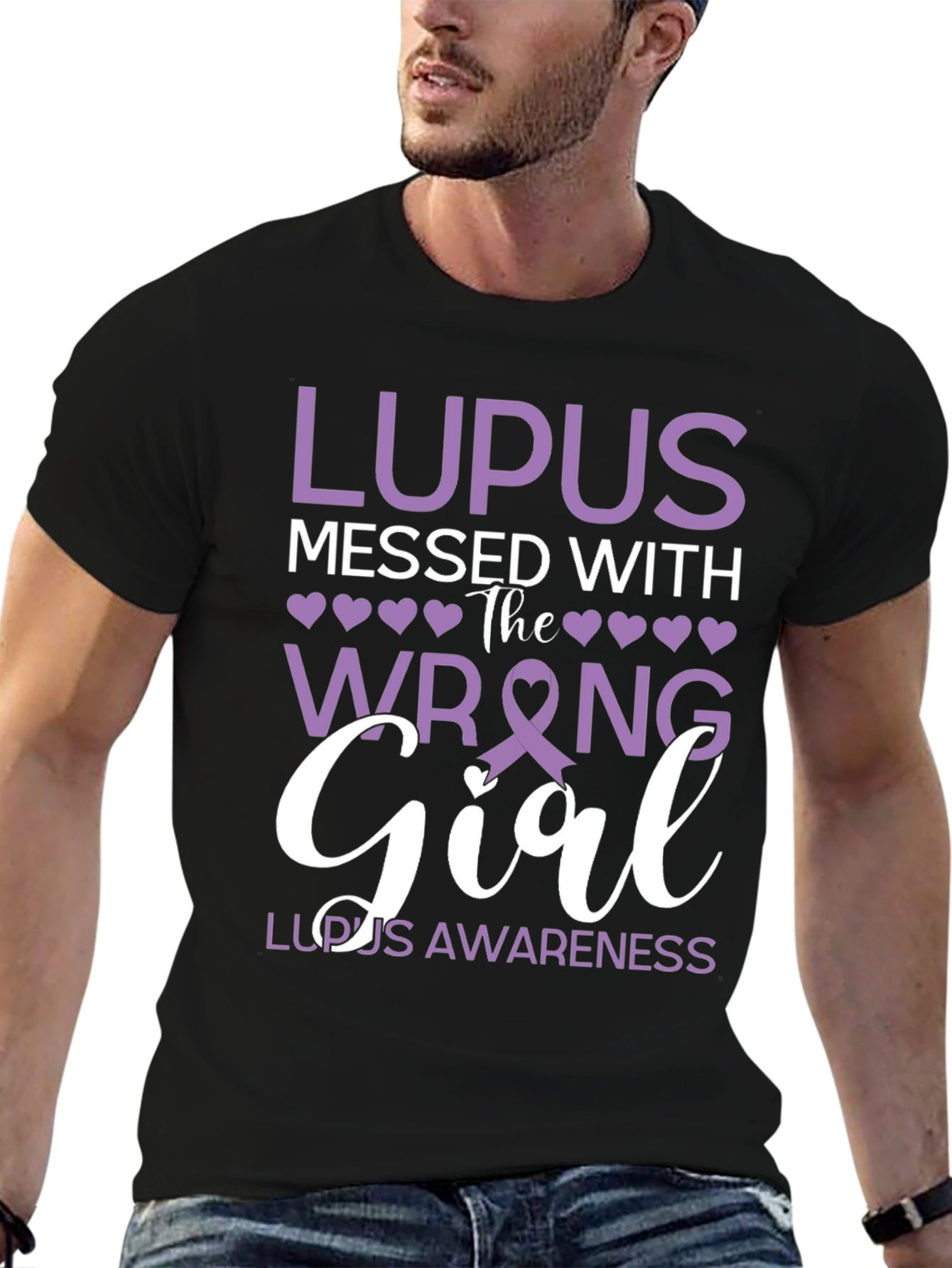 Lupus Awareness T-Shirt - Wrong Girl Design