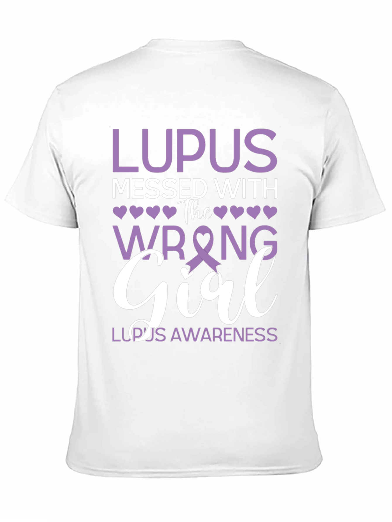 Lupus Awareness T-Shirt - Wrong Girl Design