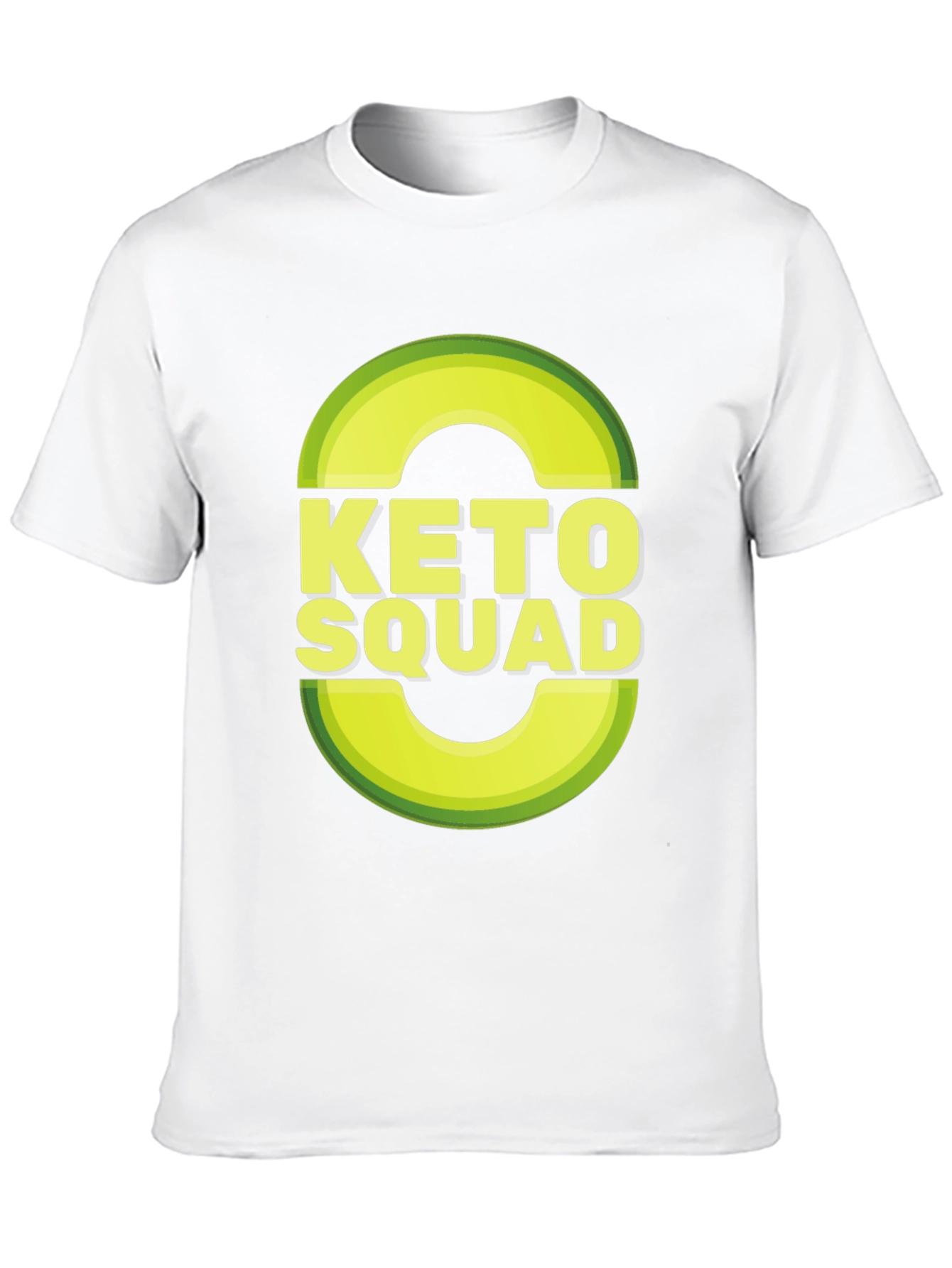 Keto Squad T-Shirt - Avocado Graphic Tee