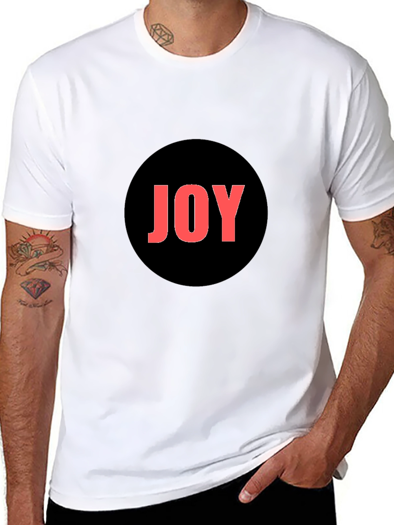 Joy T-Shirt - Black Classic Fit