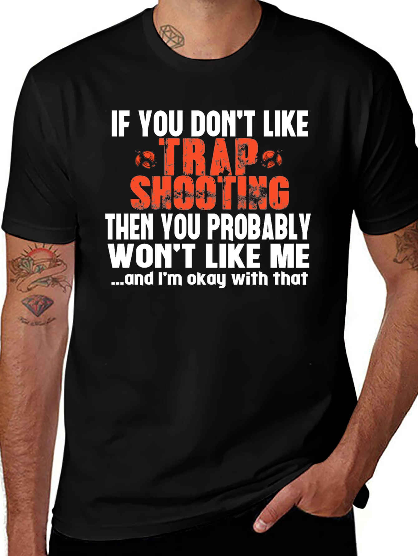 Trap Shooting T-Shirt - Funny Slogan Tee