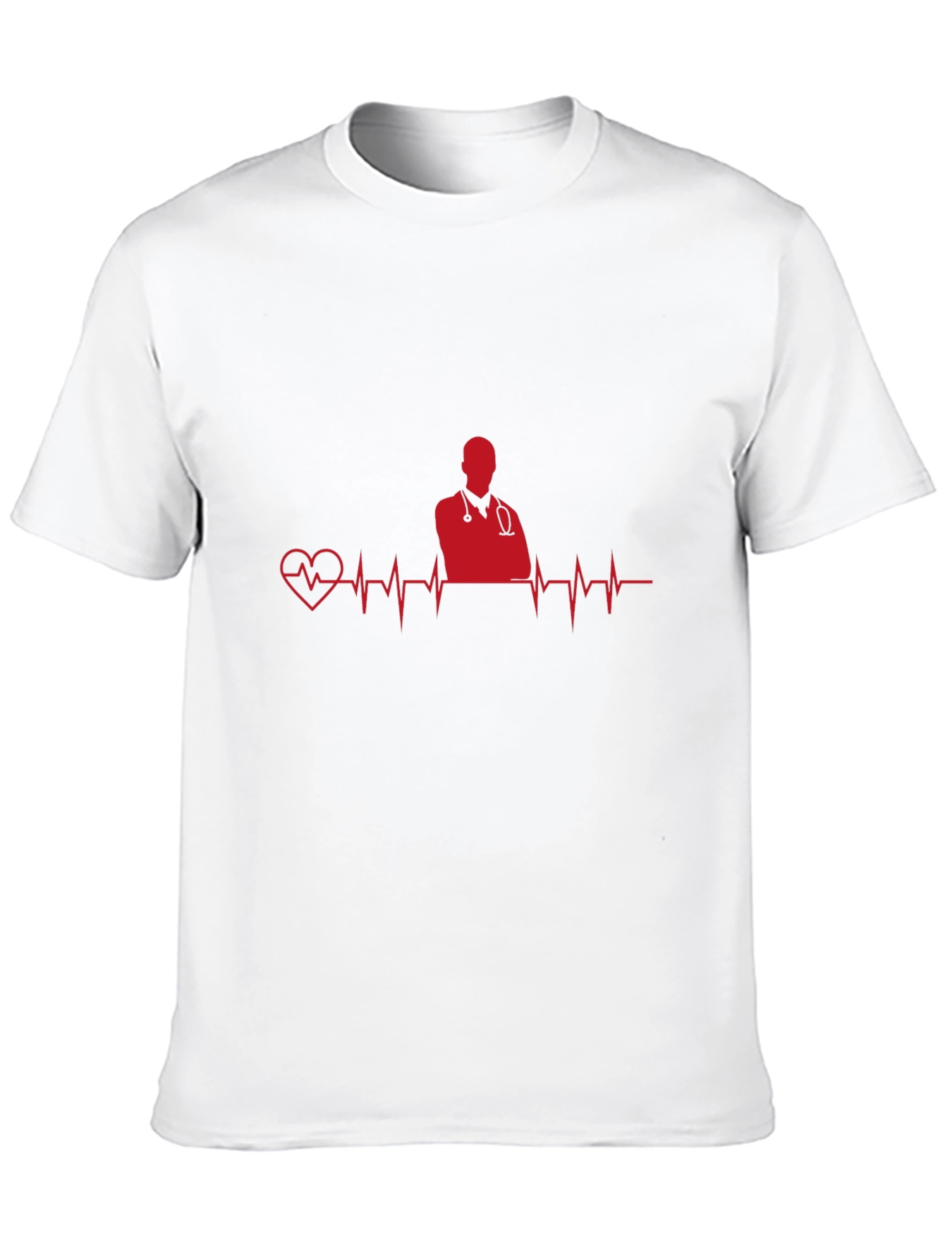 Doctor Heartbeat Graphic Tee - Black