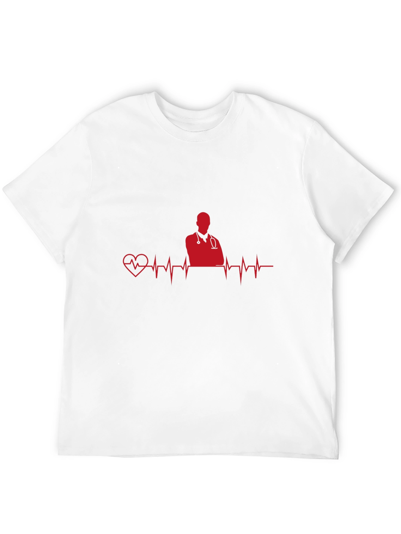 Doctor Heartbeat Graphic Tee - Black