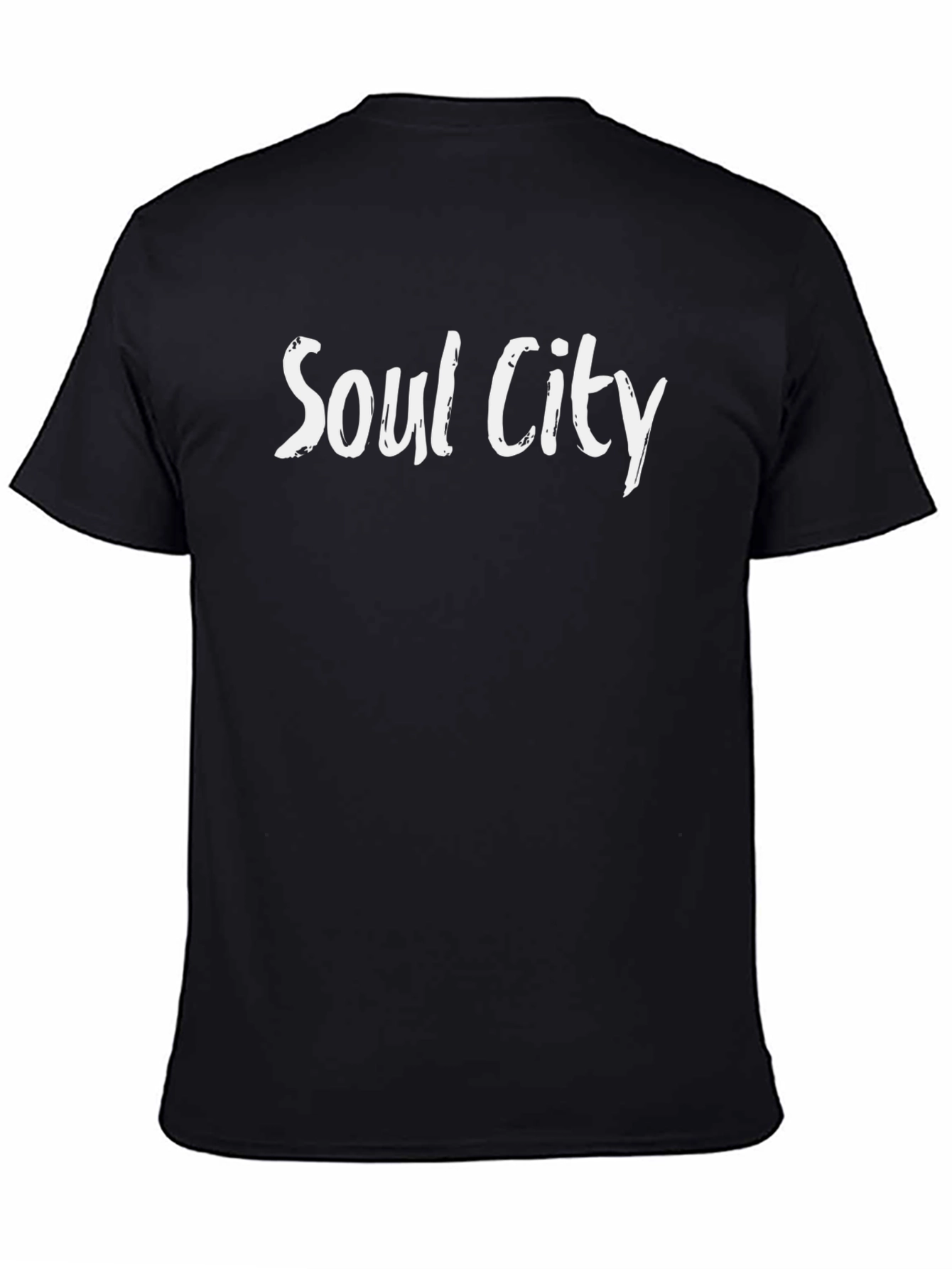 Soul City Graphic Tee - Stylish Black T-Shirt