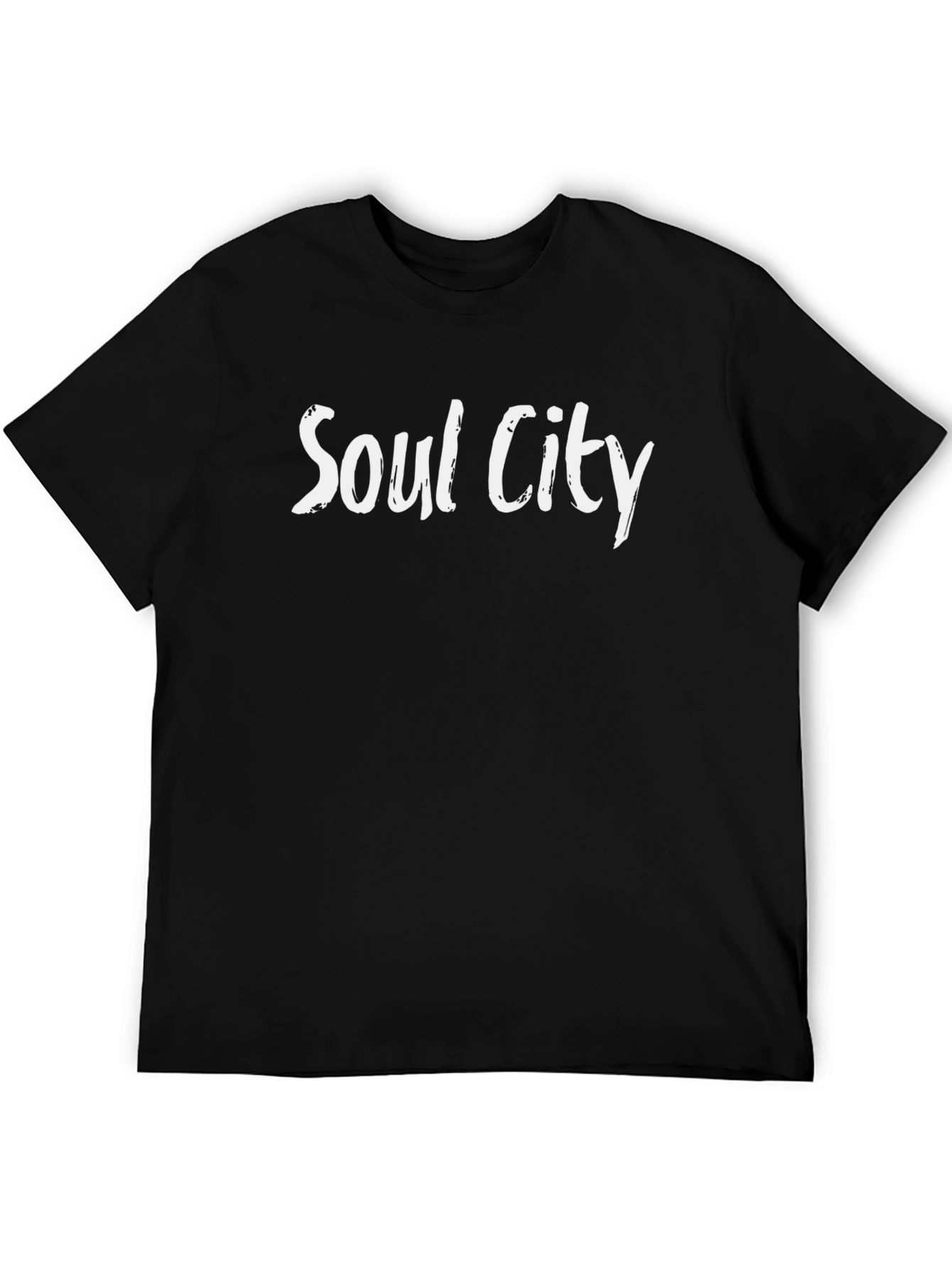 Soul City Graphic Tee - Stylish Black T-Shirt