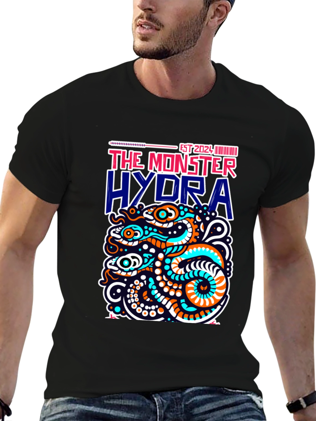 Monster Hydra Graphic Tee - Est. 2024