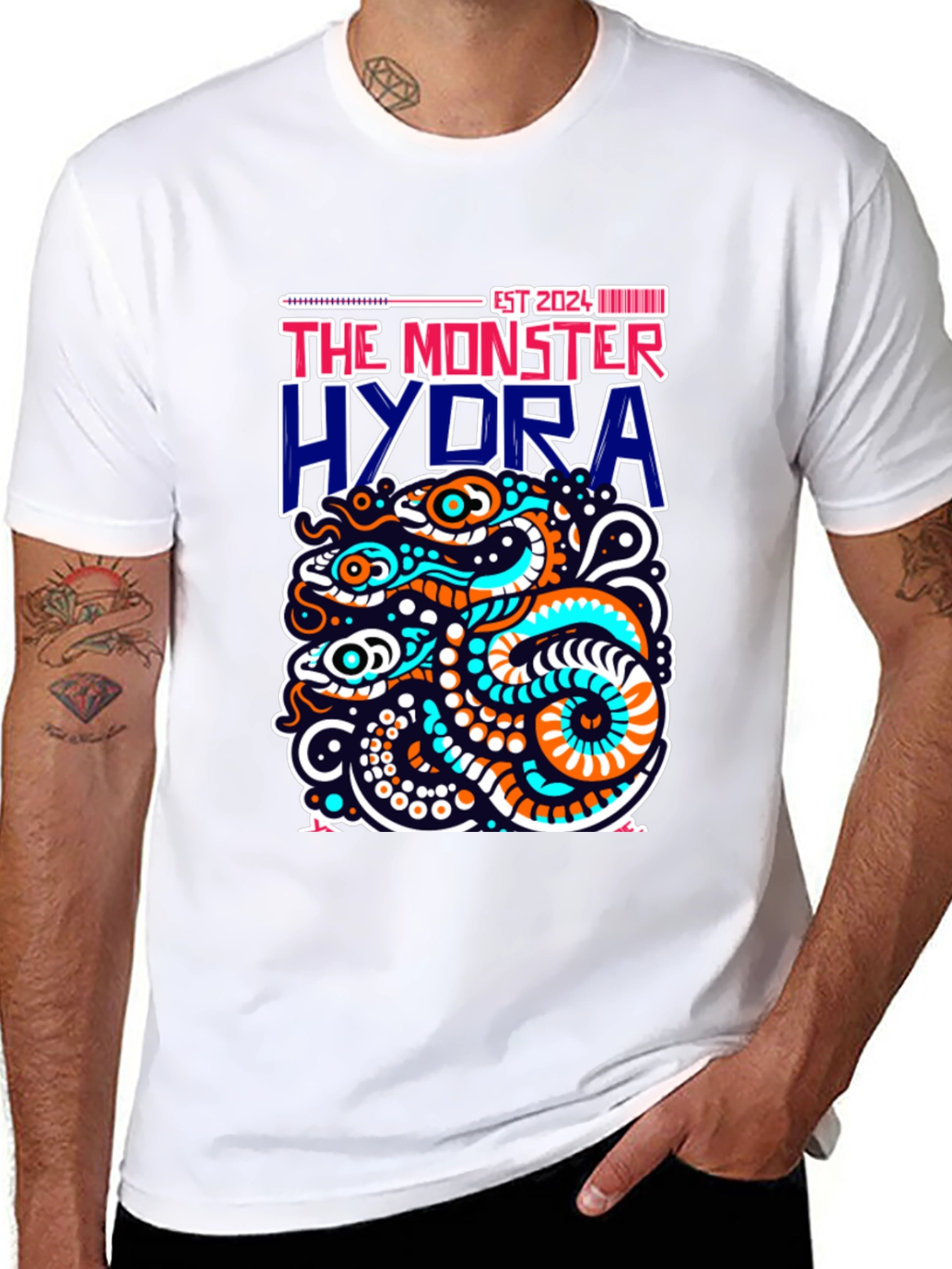 Monster Hydra Graphic Tee - Est. 2024