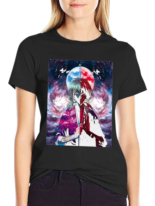 Anime Moon Graphic T-Shirt | Unique Design