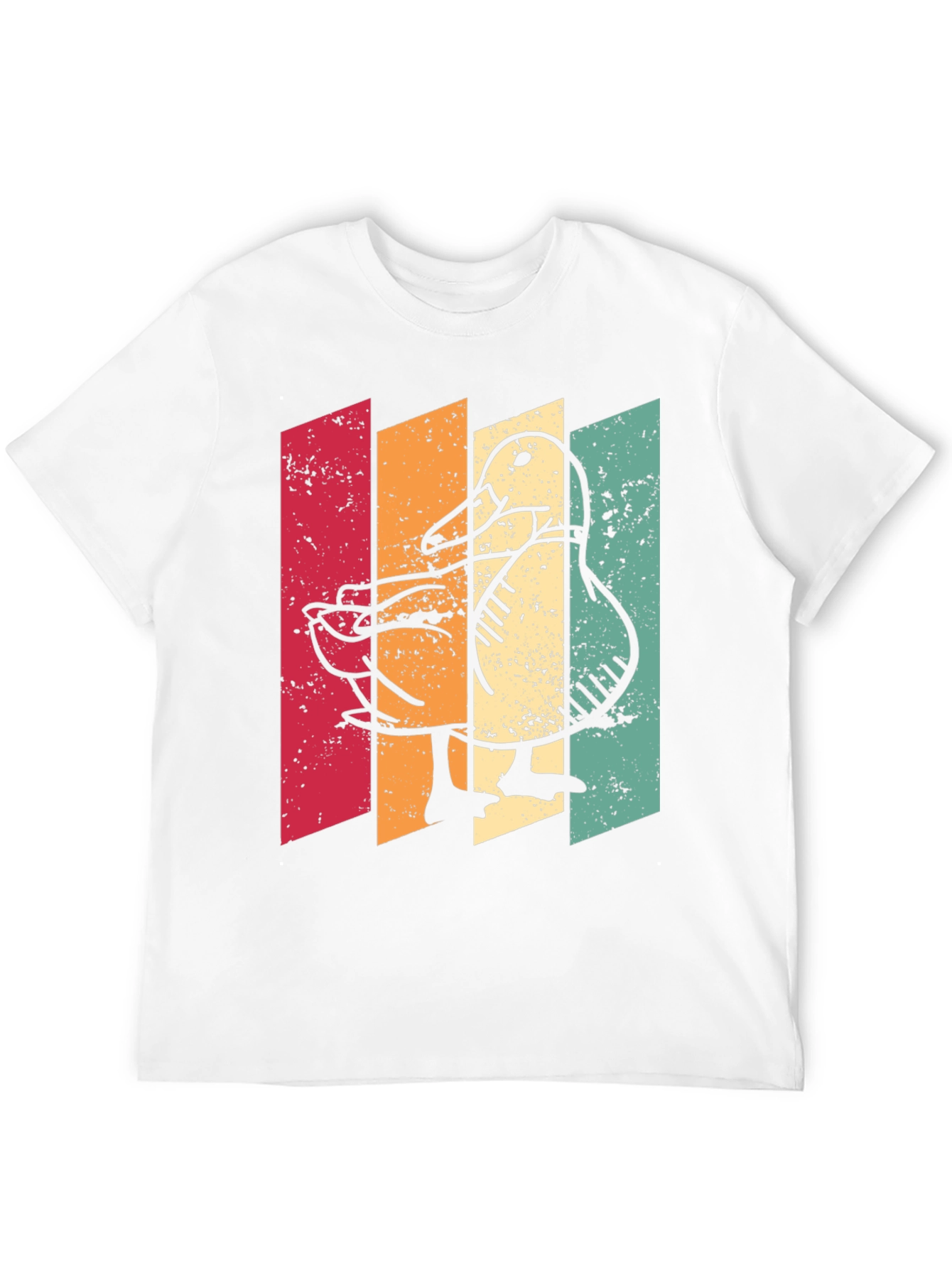 Retro Duck Graphic T-Shirt