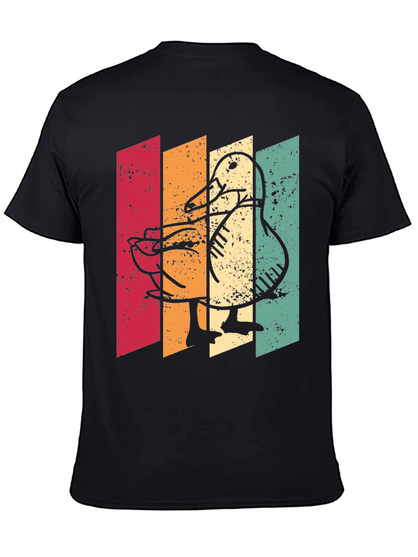 Retro Duck Graphic T-Shirt