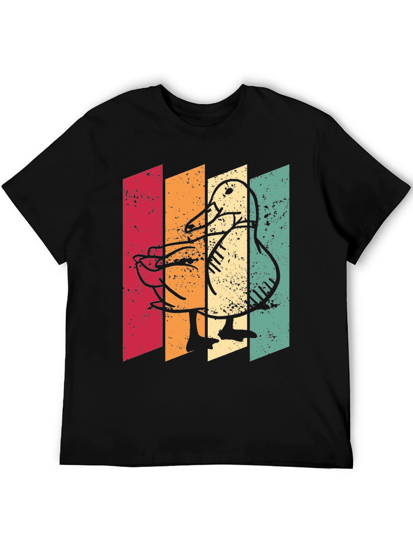 Retro Duck Graphic T-Shirt