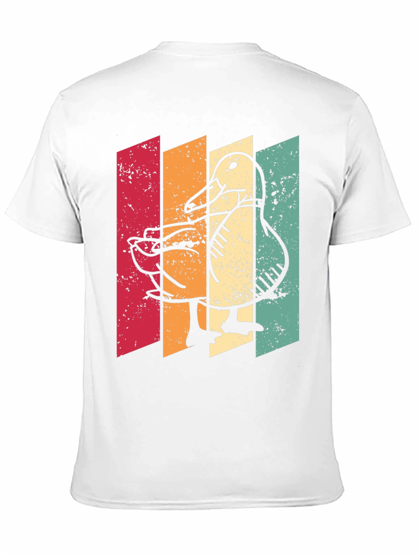 Retro Duck Graphic T-Shirt