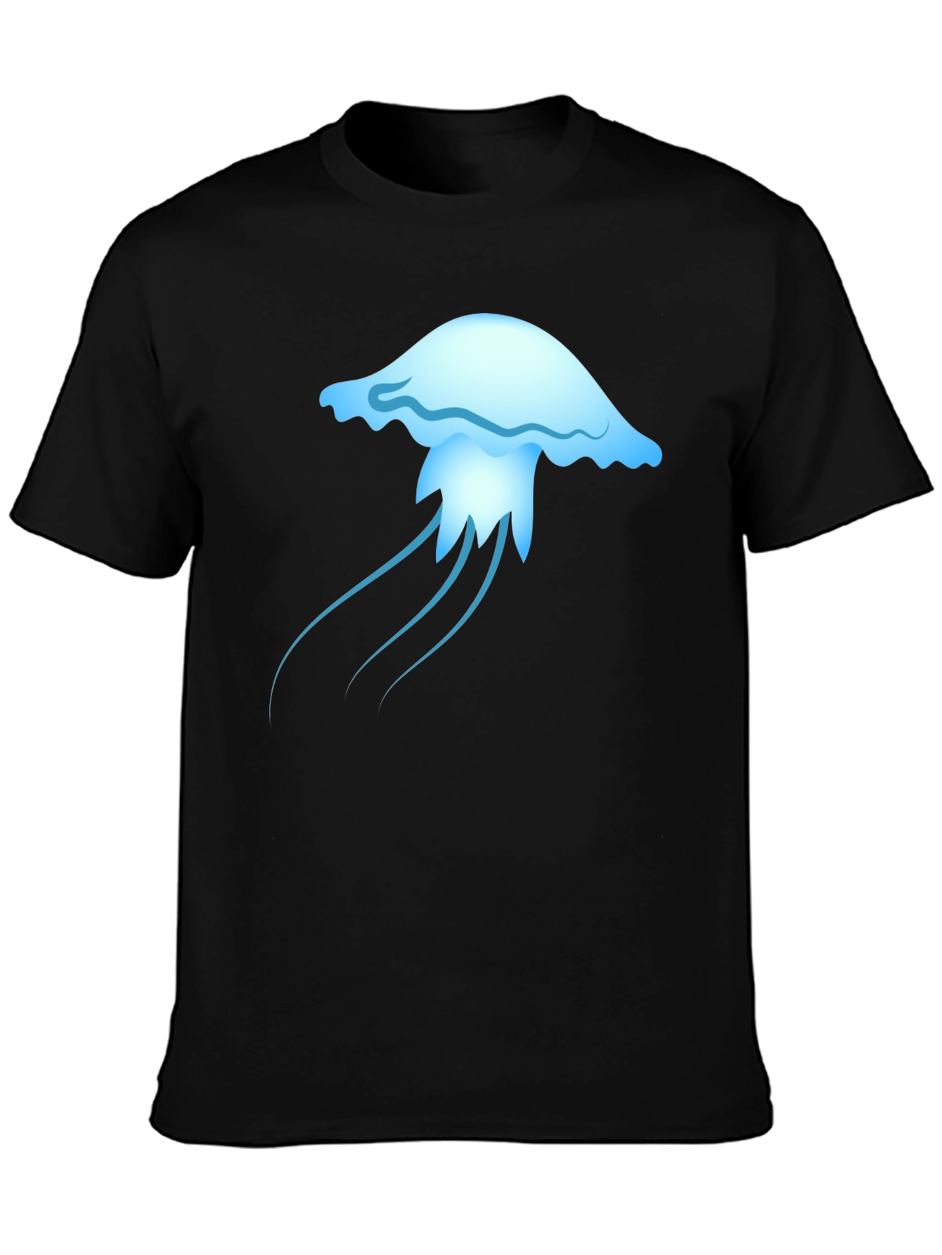 Jellyfish Graphic Tee - Casual Cotton T-Shirt