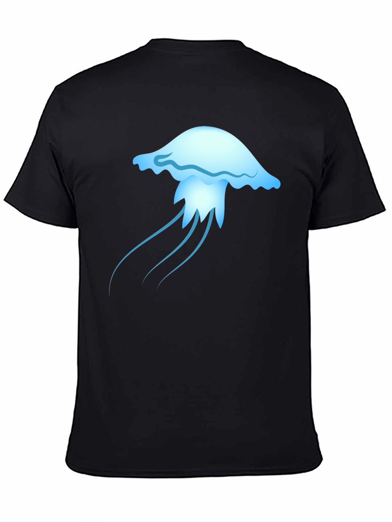 Jellyfish Graphic Tee - Casual Cotton T-Shirt