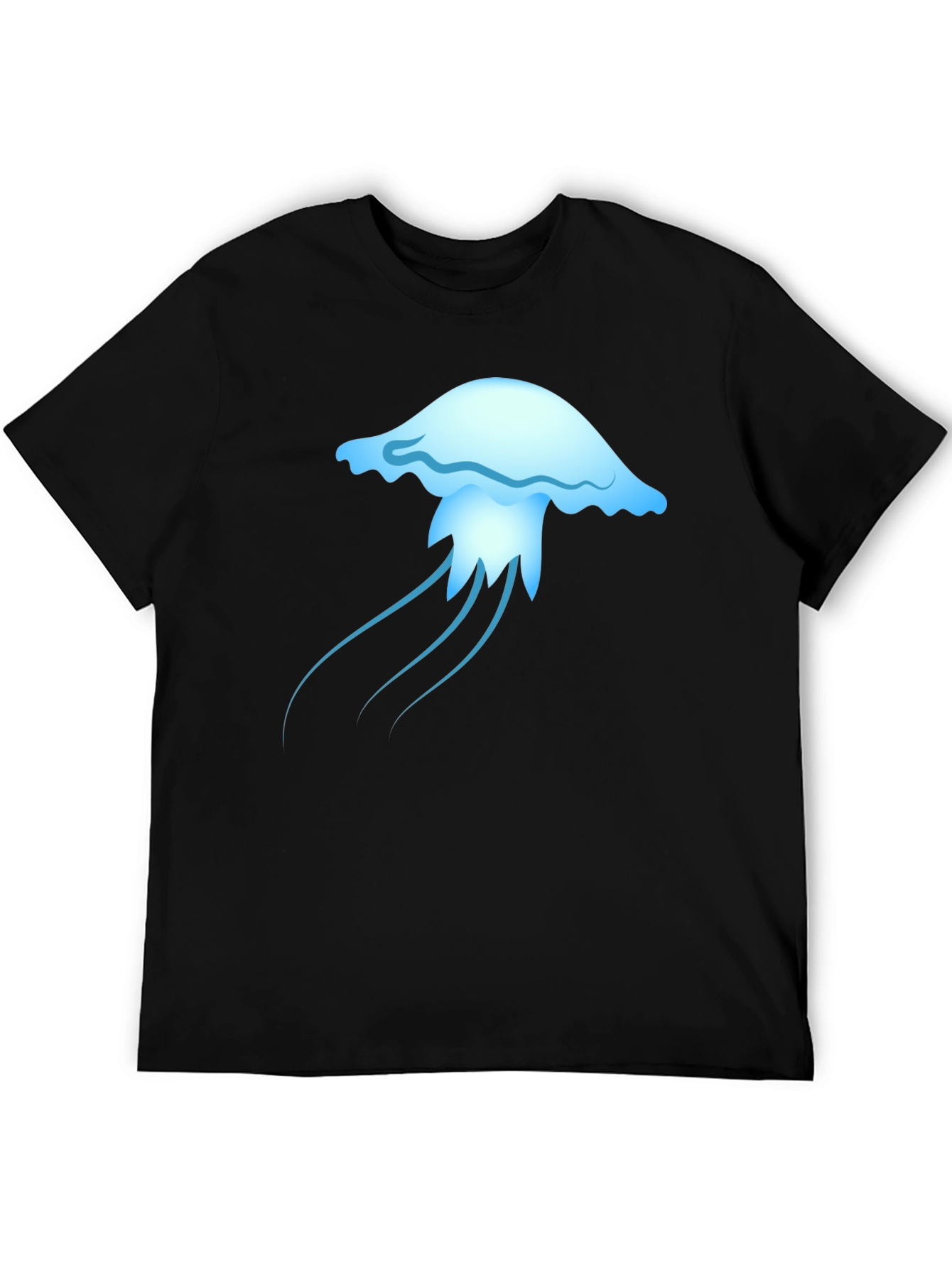 Jellyfish Graphic Tee - Casual Cotton T-Shirt
