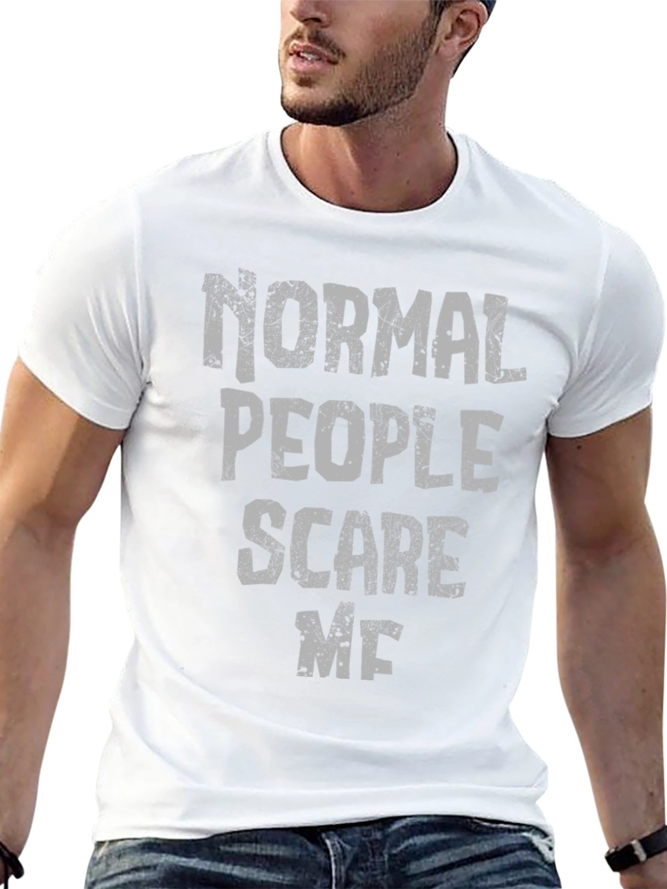 Normal People Scare Me Graphic Tee