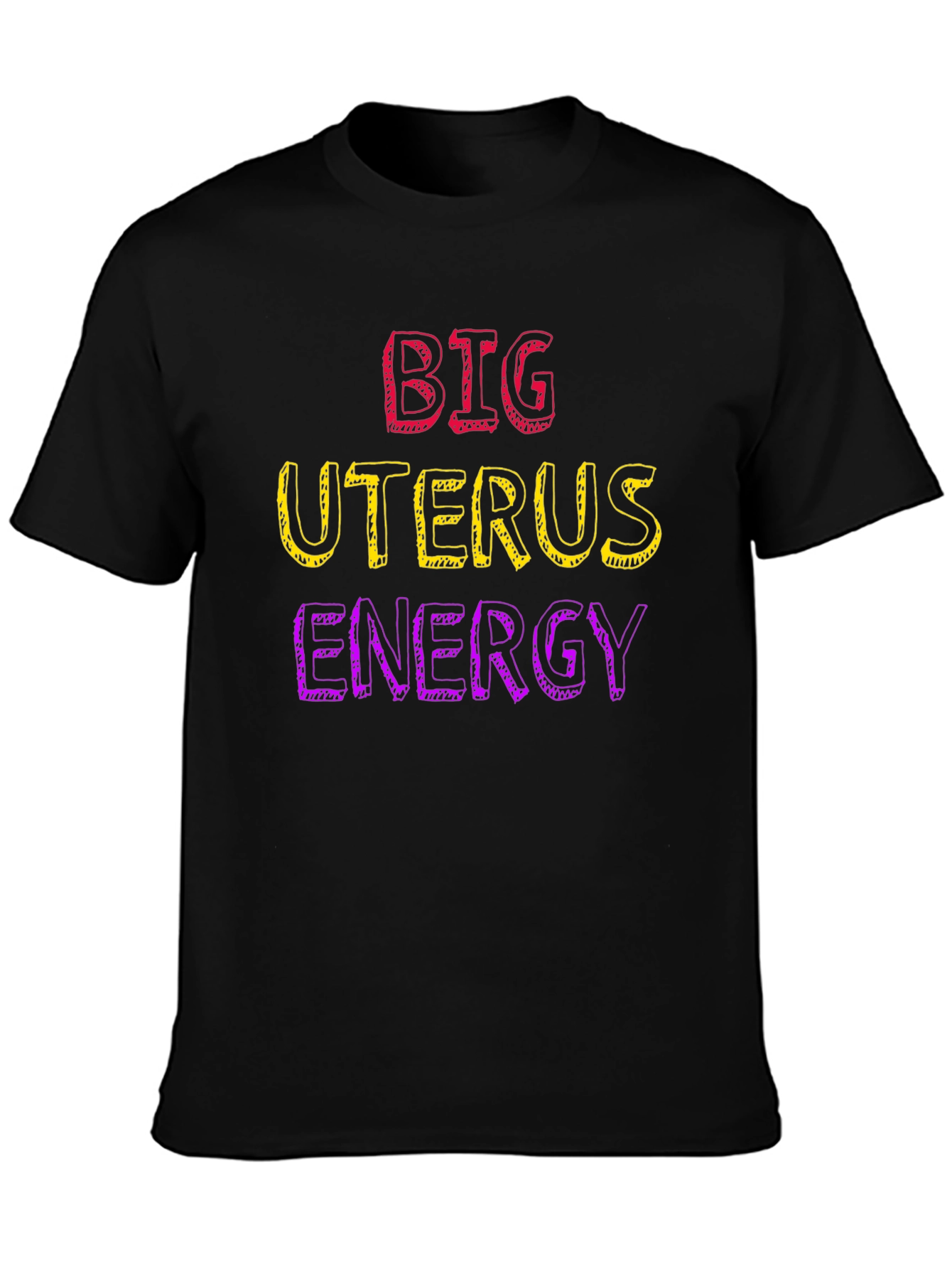 Big Uterus Energy Graphic Tee