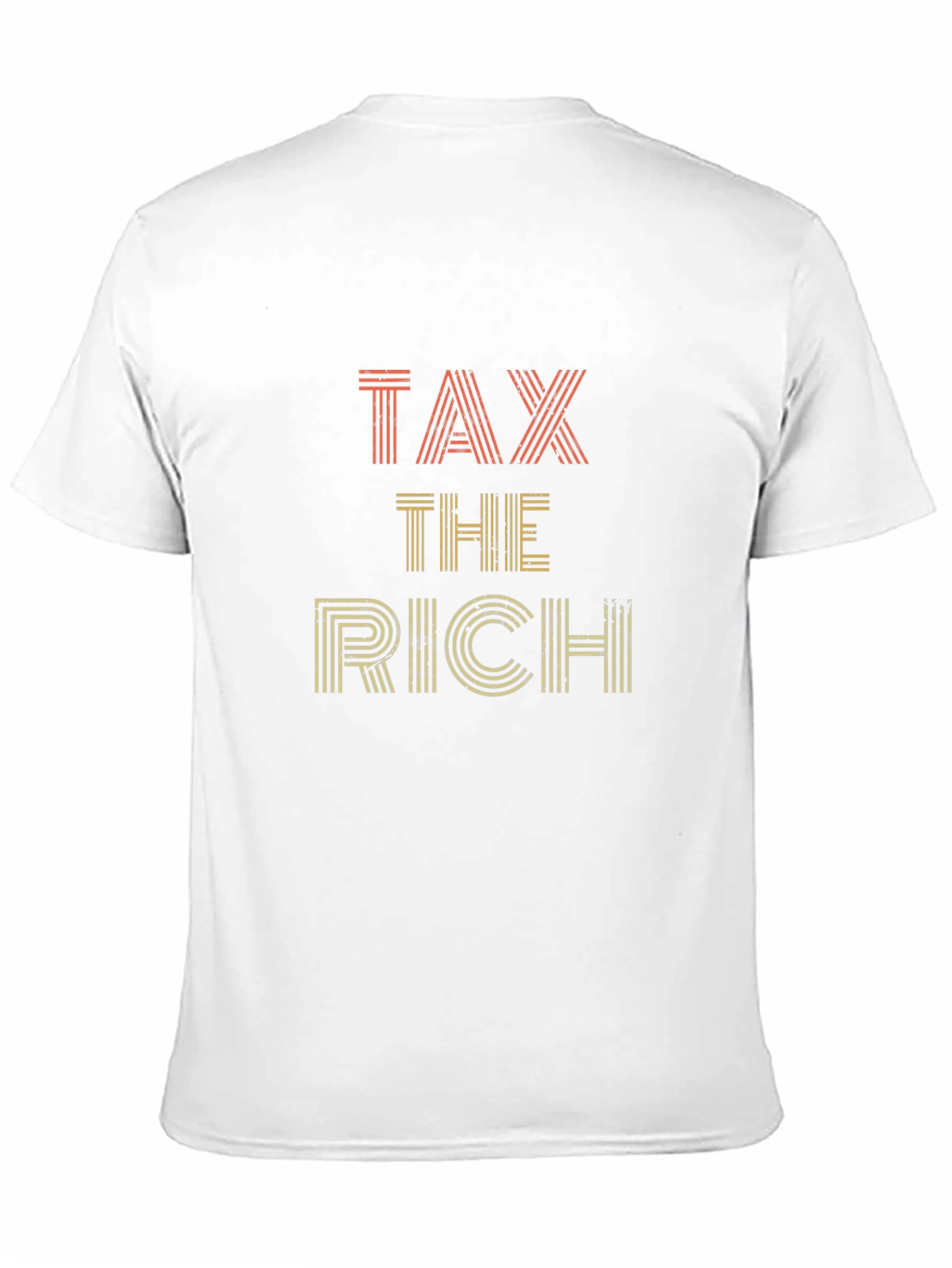 Tax the Rich Graphic Tee - Political Statement Shirt