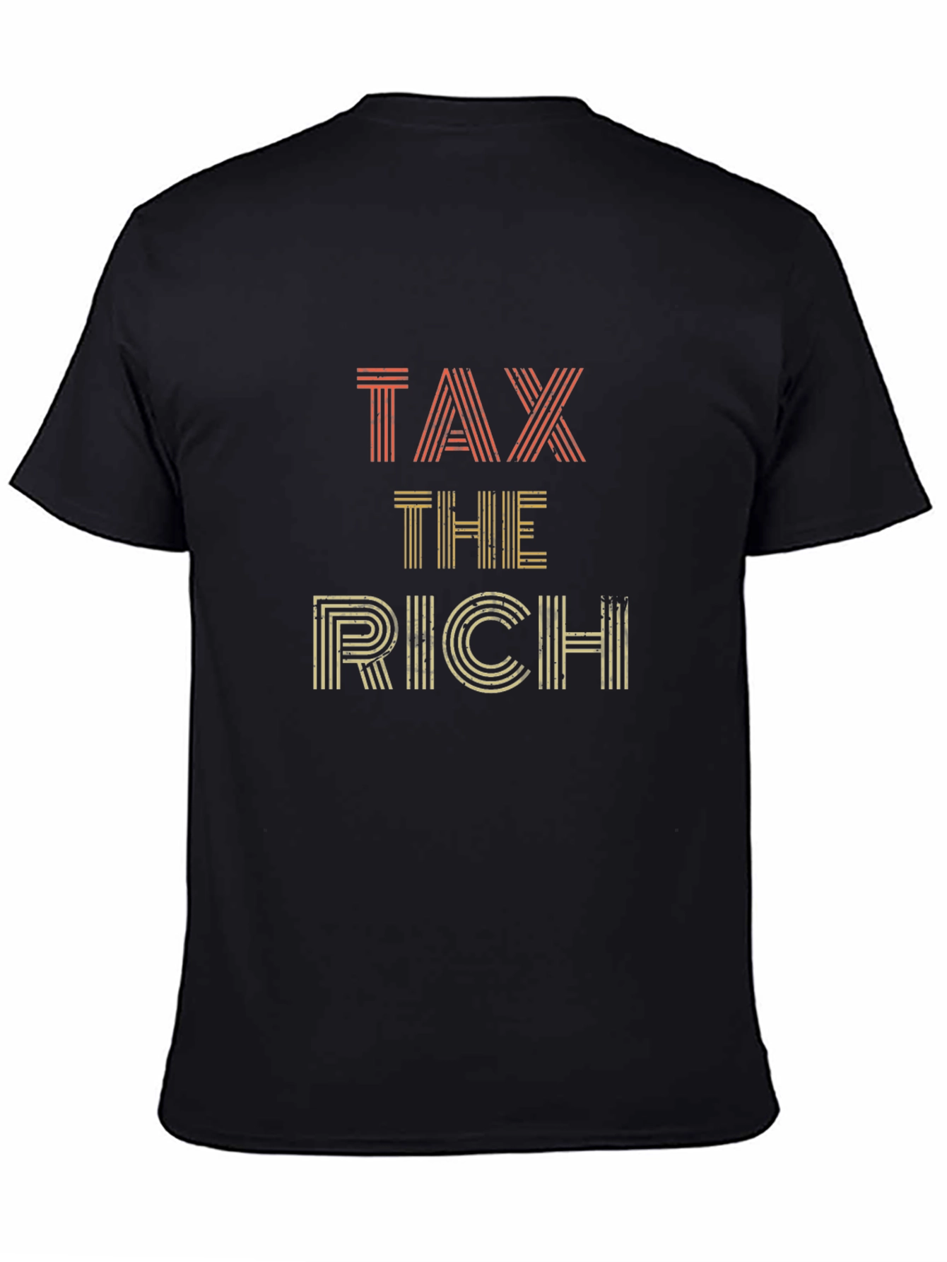 Tax the Rich Graphic Tee - Political Statement Shirt