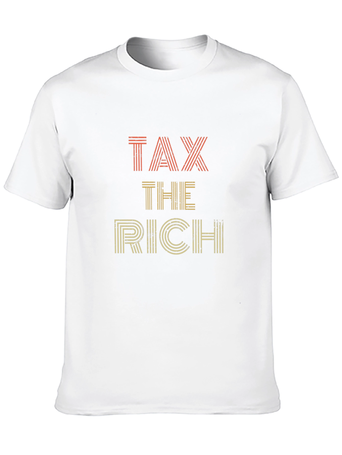 Tax the Rich Graphic Tee - Political Statement Shirt