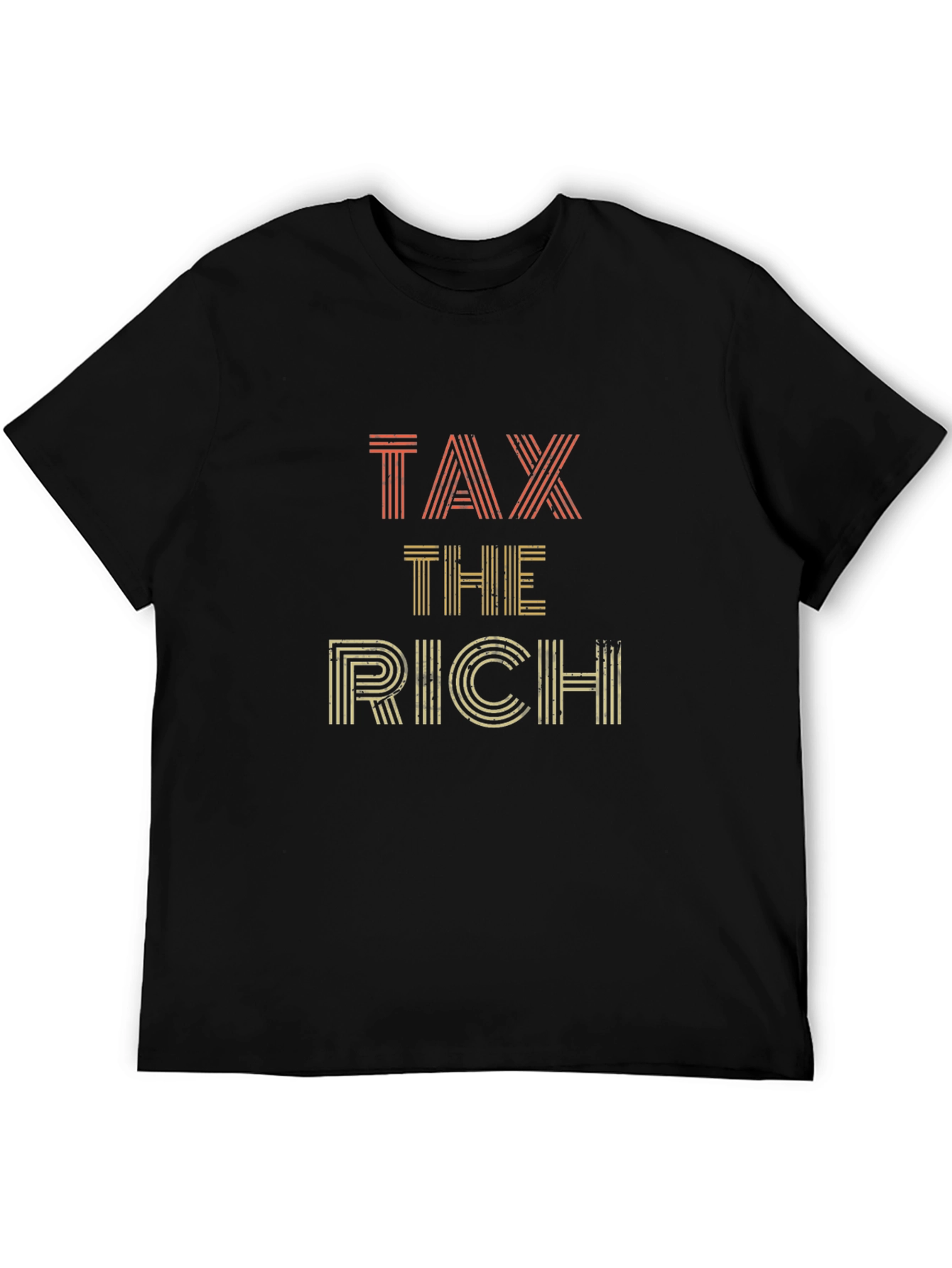 Tax the Rich Graphic Tee - Political Statement Shirt