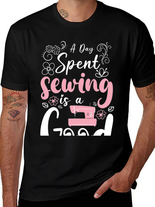 A Day Spent Sewing T-Shirt