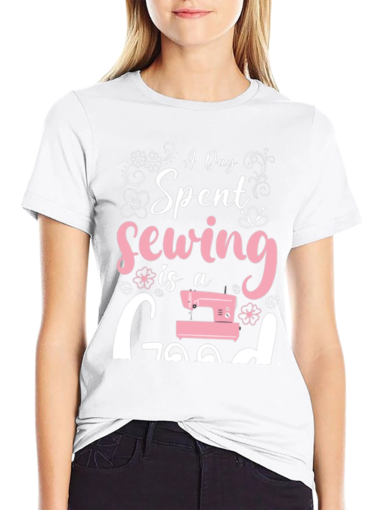 A Day Spent Sewing T-Shirt