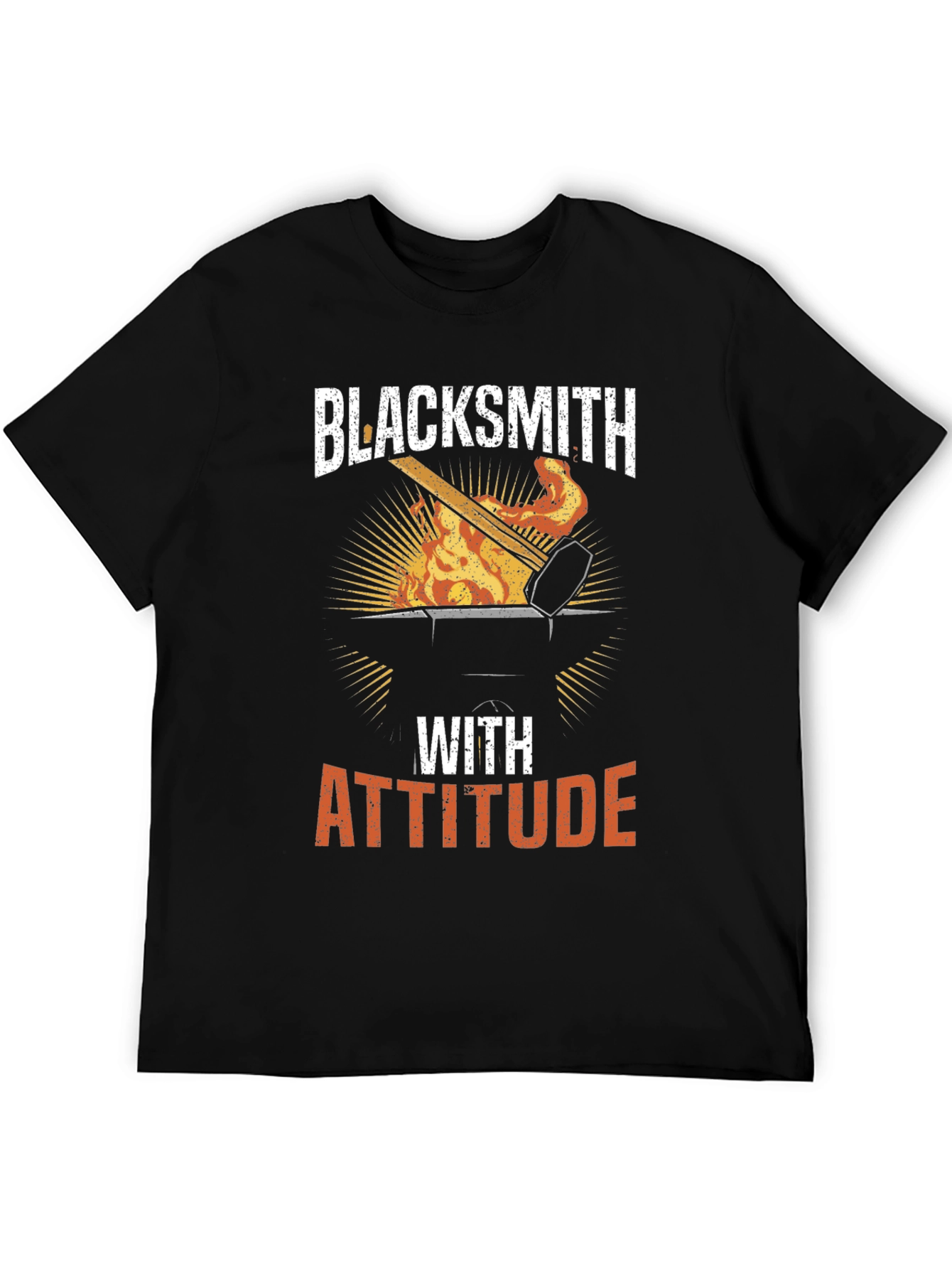 Blacksmith with Attitude Graphic T-Shirt
