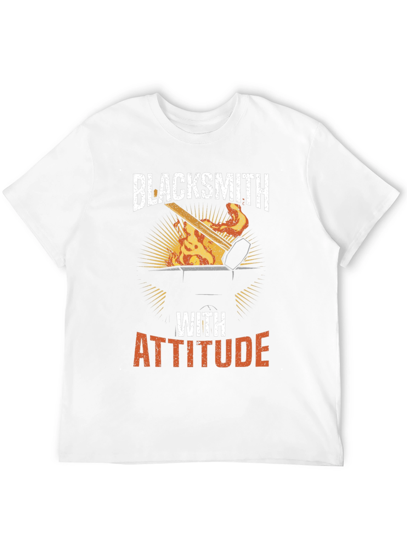 Blacksmith with Attitude Graphic T-Shirt