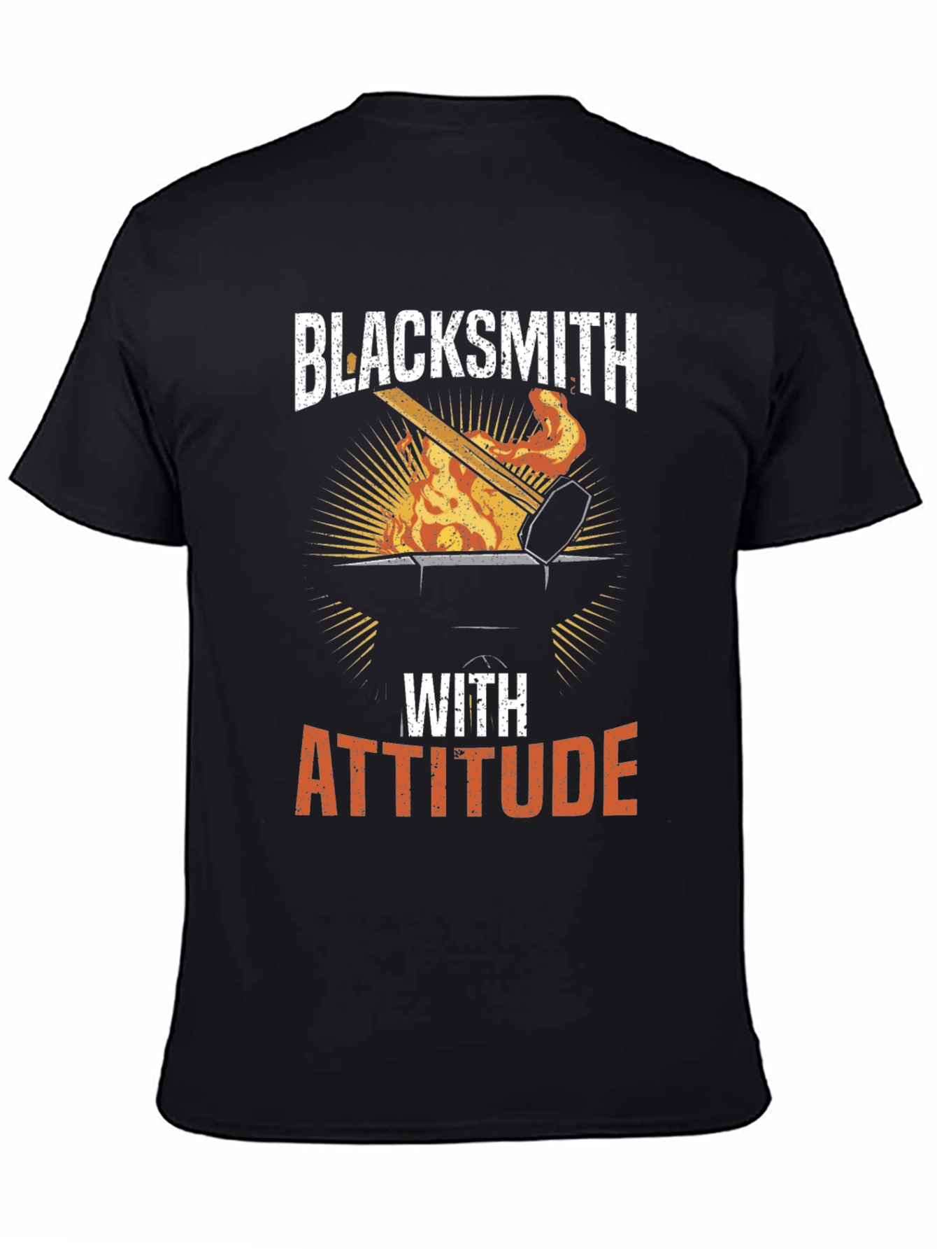 Blacksmith with Attitude Graphic T-Shirt