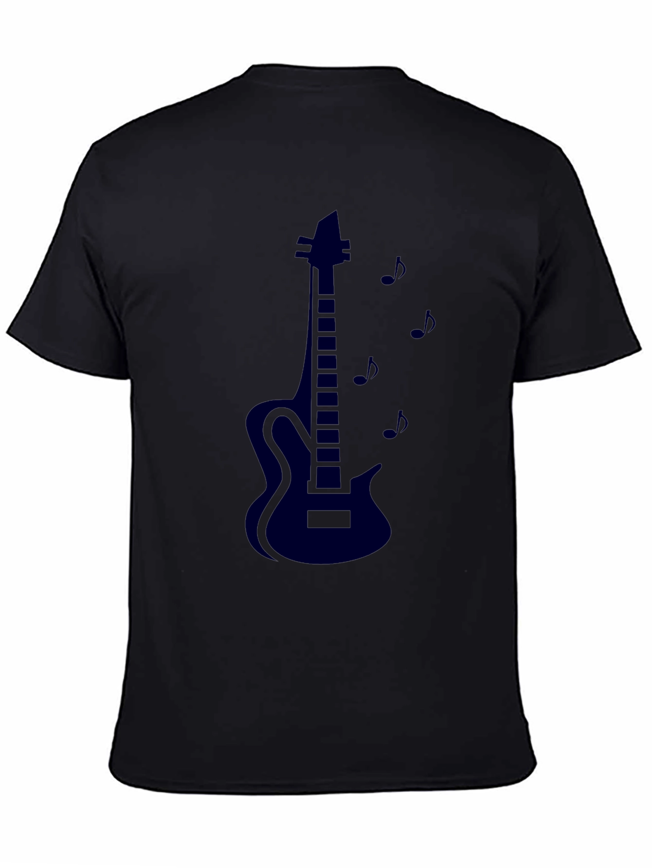 Guitar Music T-Shirt - Black