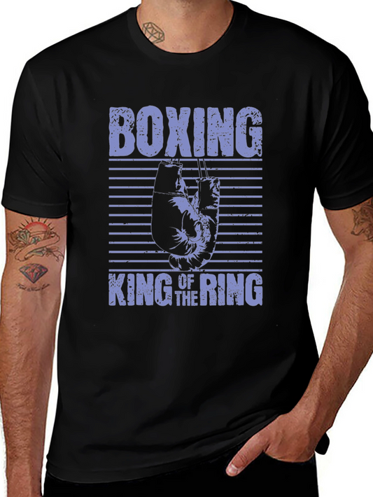 Boxing King of the Ring Graphic T-Shirt