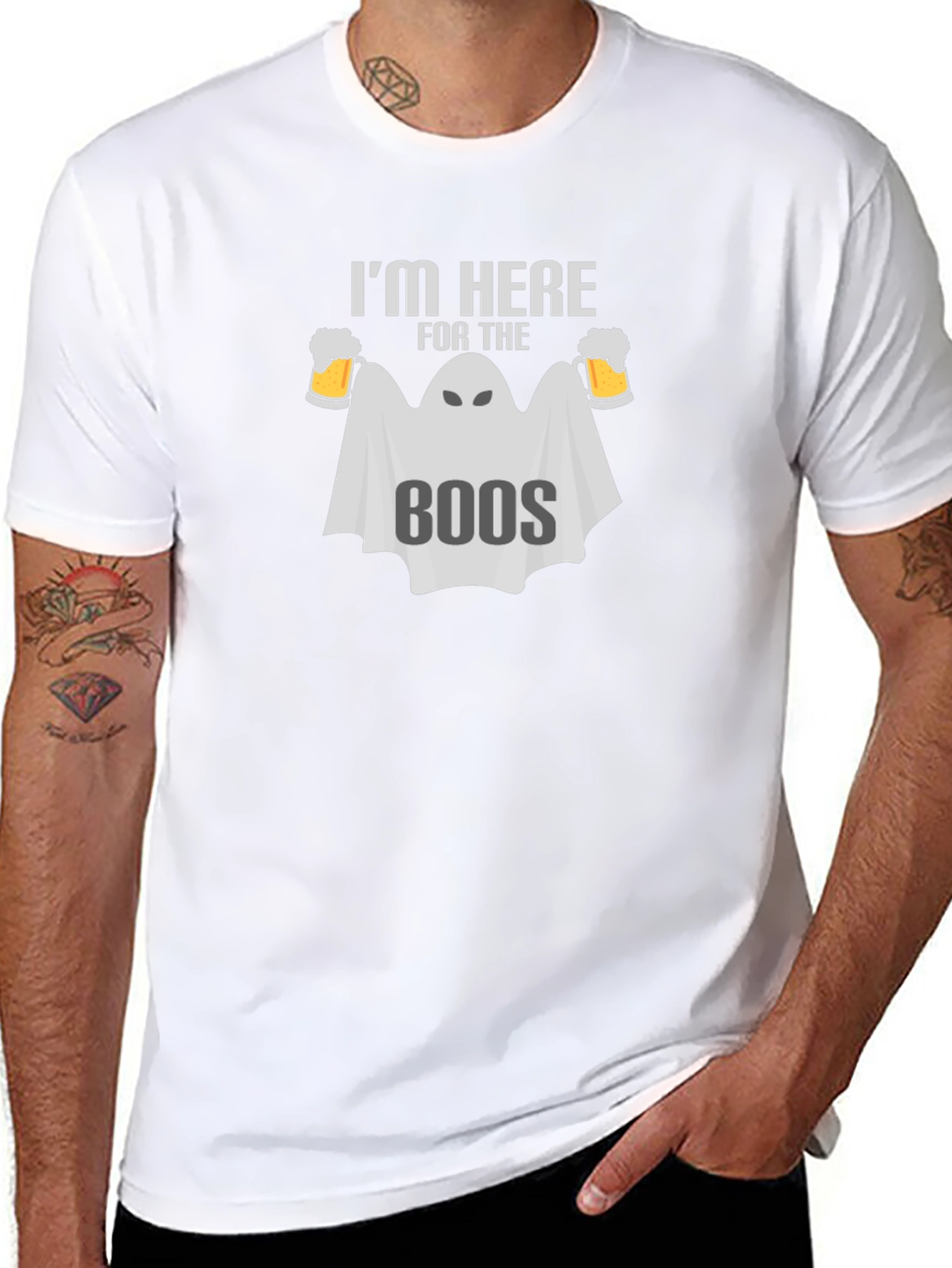 Im Here For The Boos Halloween T-Shirt