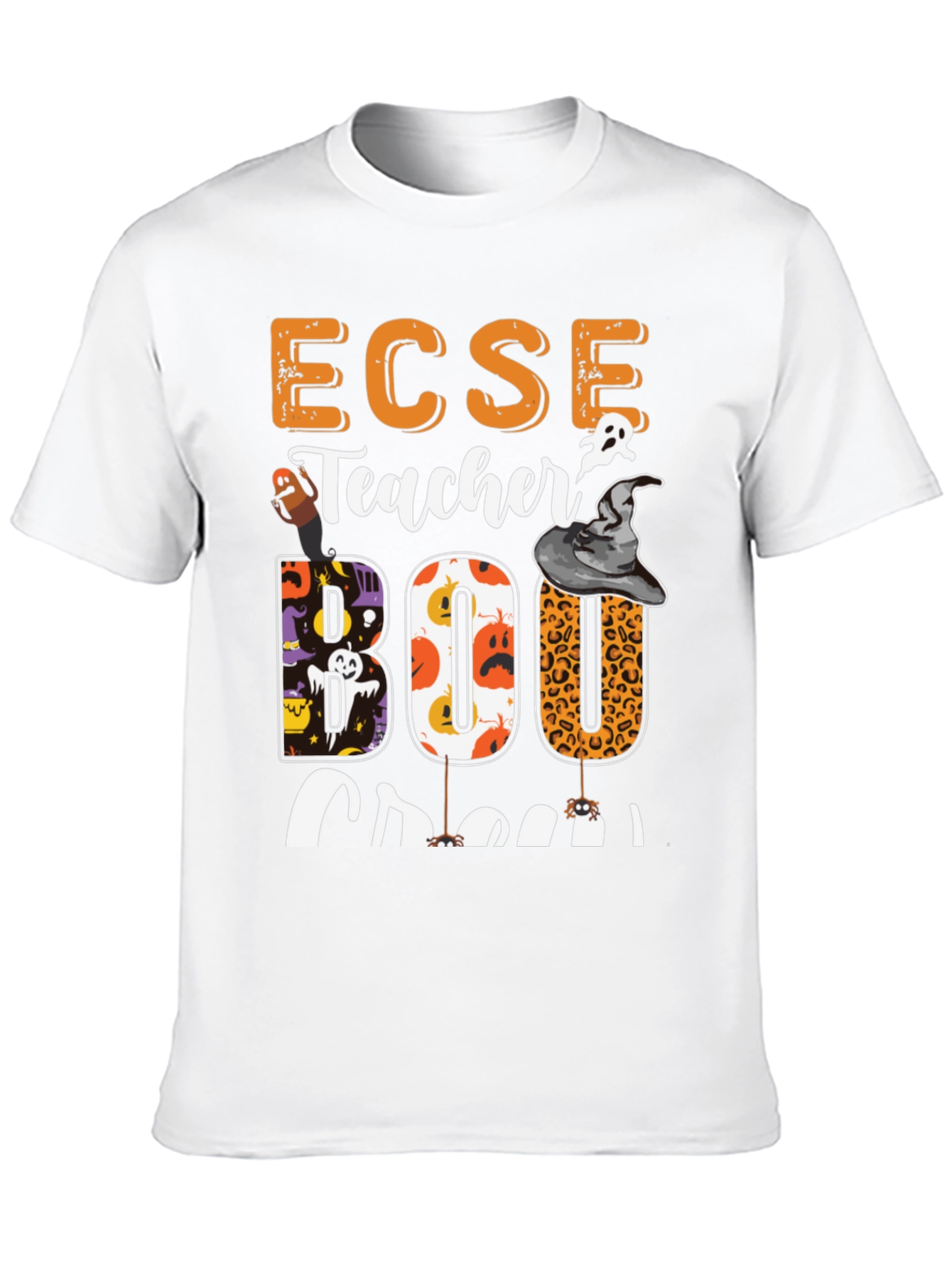 ECSE Teacher Boo Crew Halloween T-Shirt