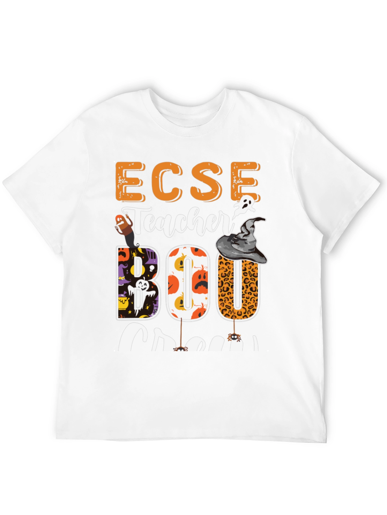 ECSE Teacher Boo Crew Halloween T-Shirt