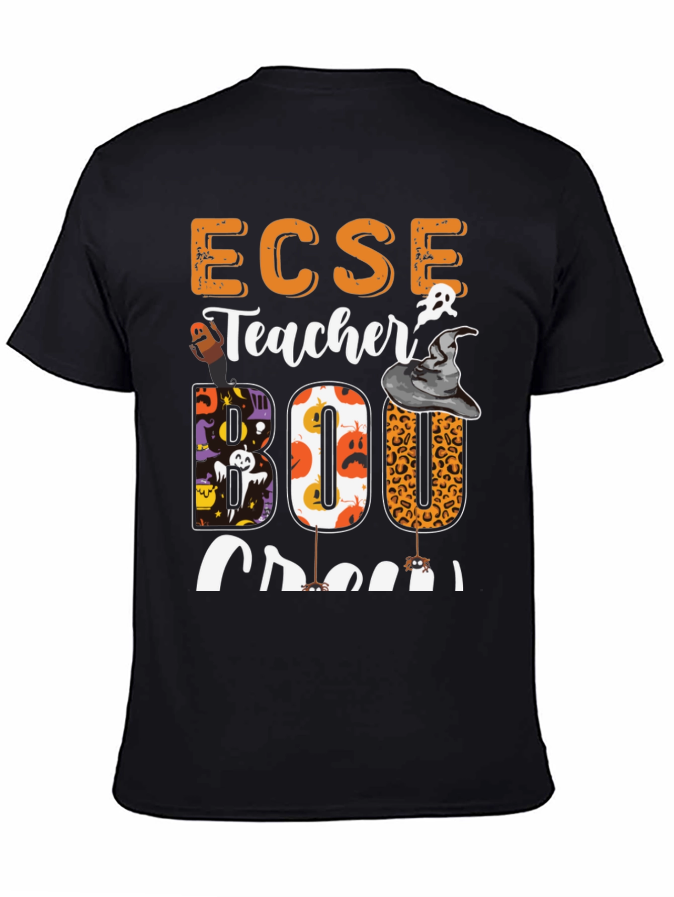 ECSE Teacher Boo Crew Halloween T-Shirt