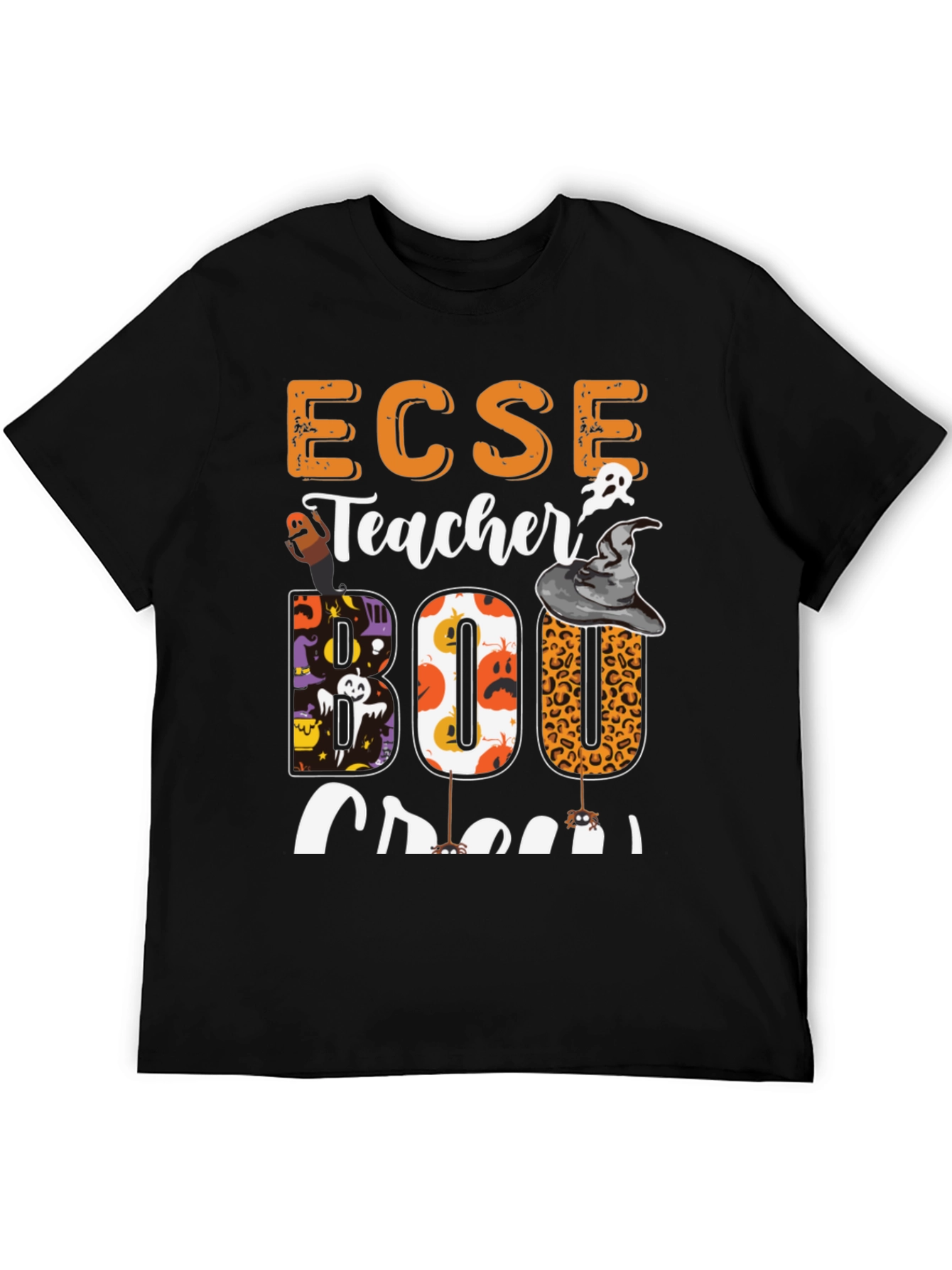 ECSE Teacher Boo Crew Halloween T-Shirt